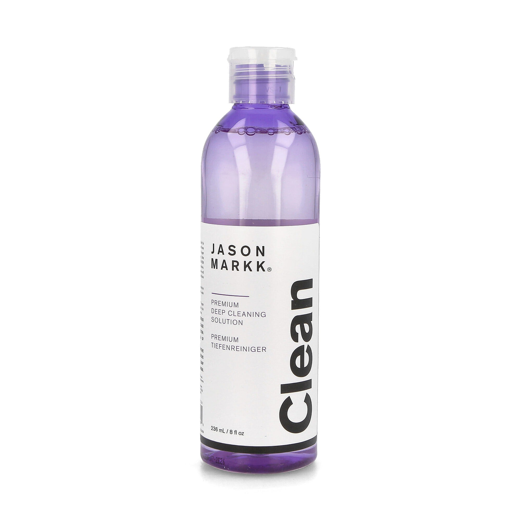Jason Markk 8 oz Premium Deep Cleaner Transparnet Sneaker Care Material | Overkill