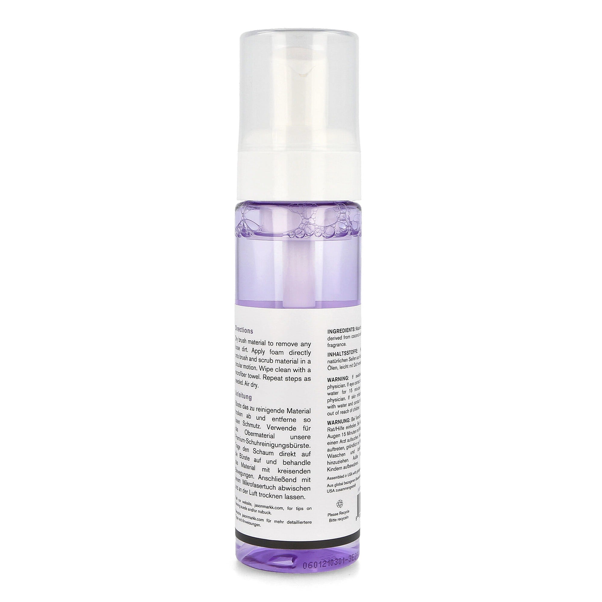 Jason Markk 7 oz RTU Foam Cleaner Transparent Sneaker Care Close-up | Overkill