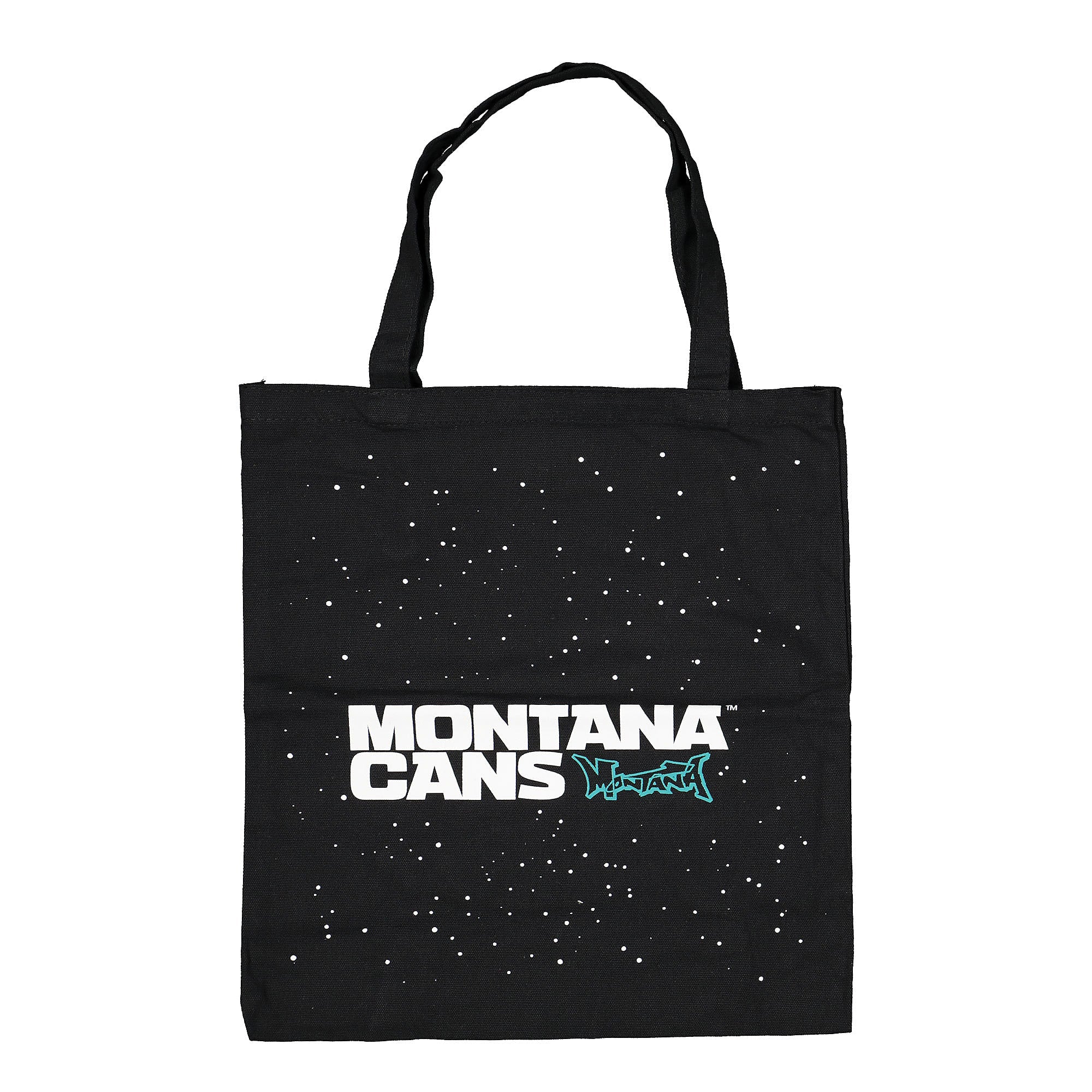Montana Cotton Bag Typo Logo Stars Black Black Shoulder & Cross Body Bags 37334 | Overkill