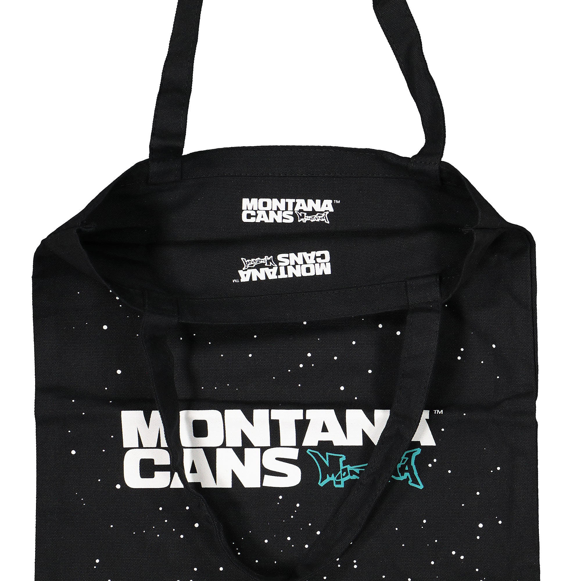 Montana Cotton Bag Typo Logo Stars Black Black Shoulder & Cross Body Bags Material | Overkill