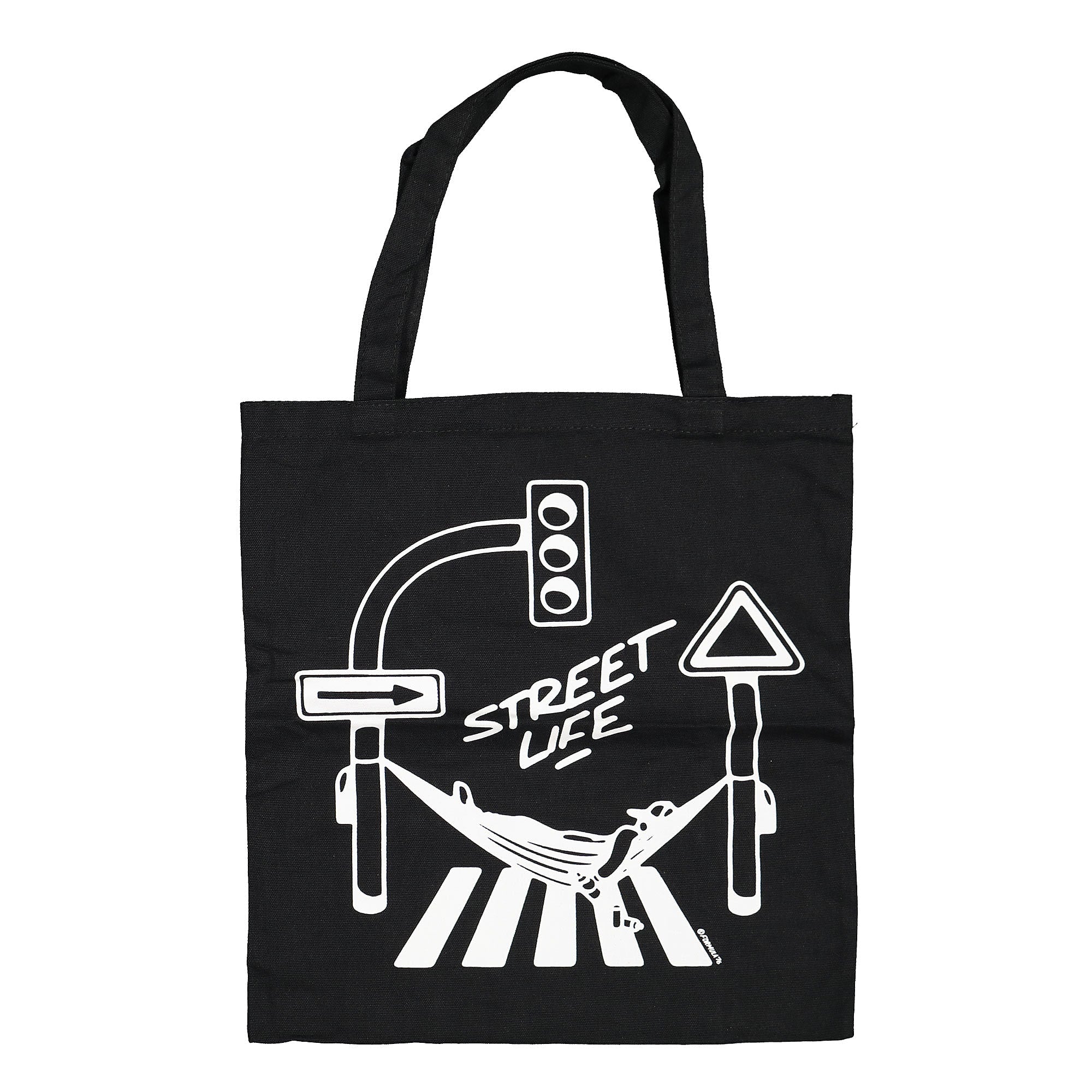 Montana Cotton Bag Street Life by Form 76 Black Black Shoulder & Cross Body Bags | Overkill