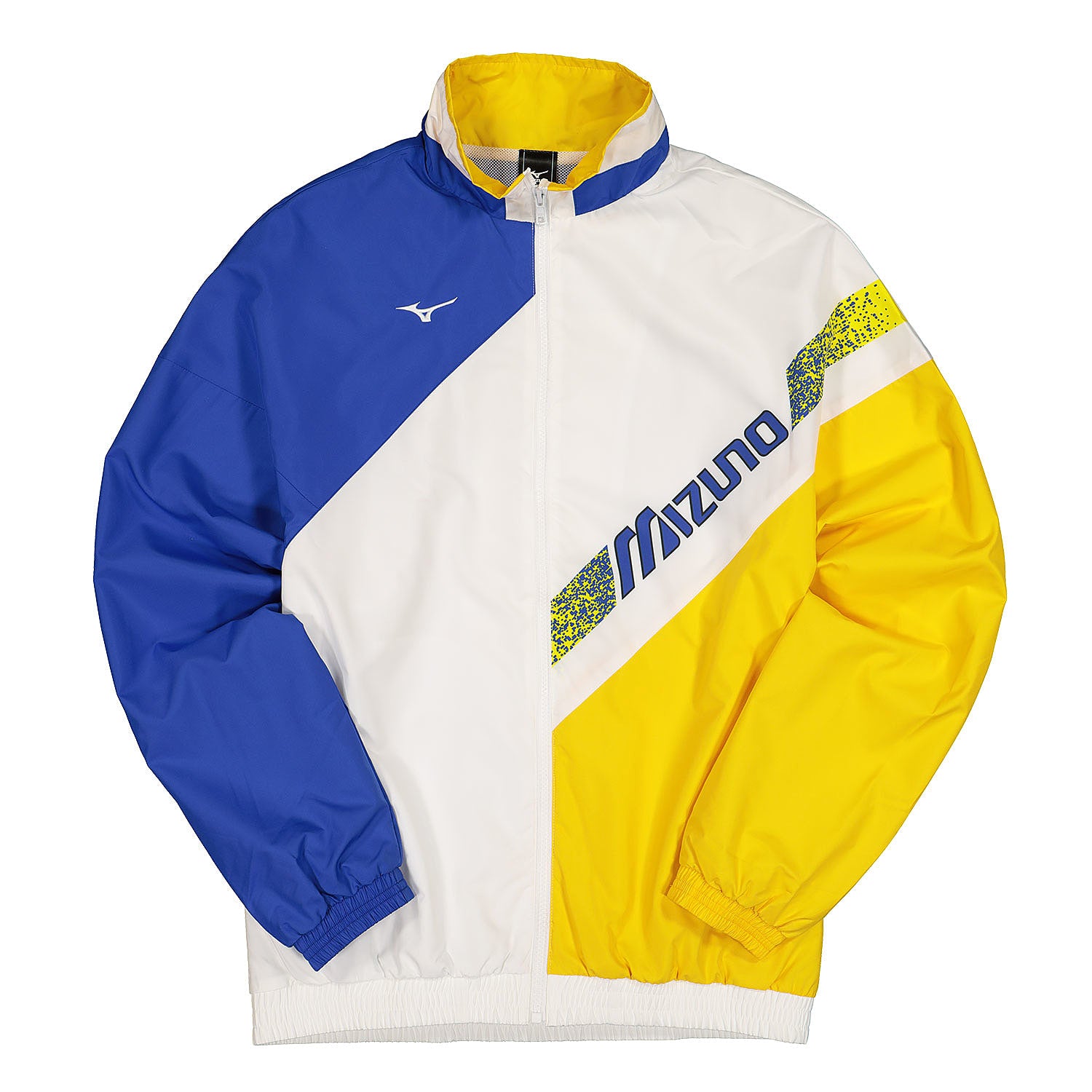 Mizuno Track Jacket 90s White / Blue / Yellow Track Jackets K2EE8P90 | Overkill