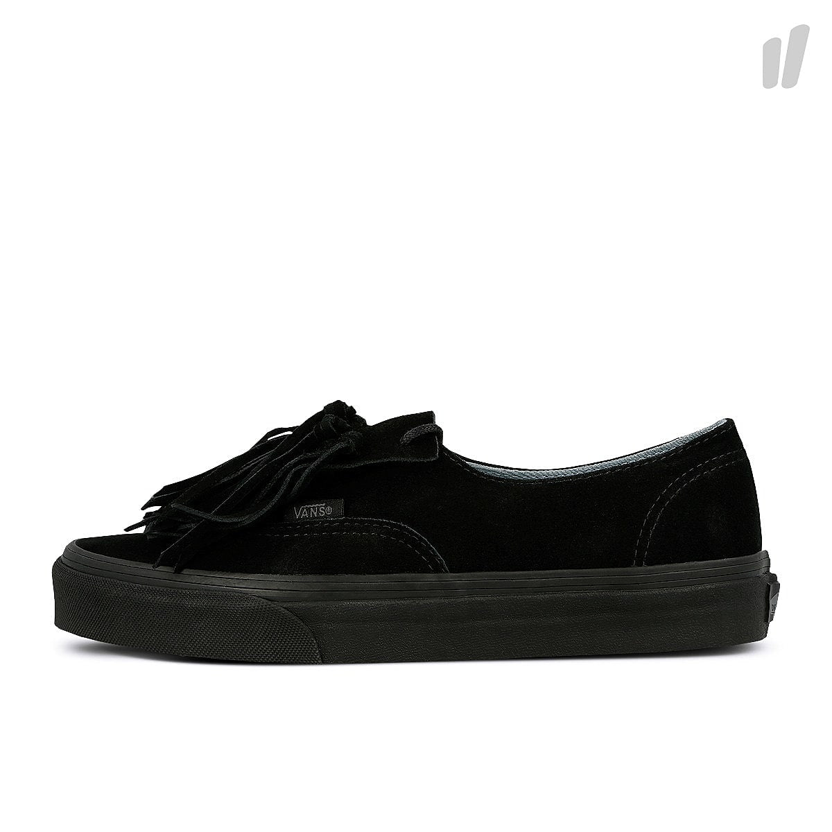 Vans authentic fringe Black-Black Sneakers K7BKA1 | Overkill