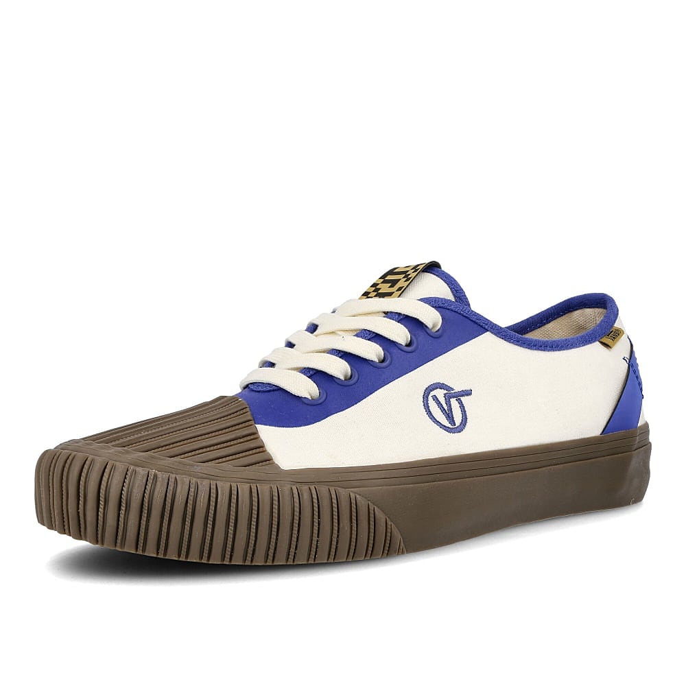 Vans Taka Hayashi x Vans Authentic One Natural-True Blue Sneakers Close Up | Overkill