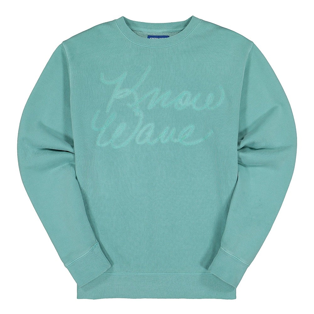 Know Wave signature crewneck Mint Sweatshirts KFA-1949-C | Overkill