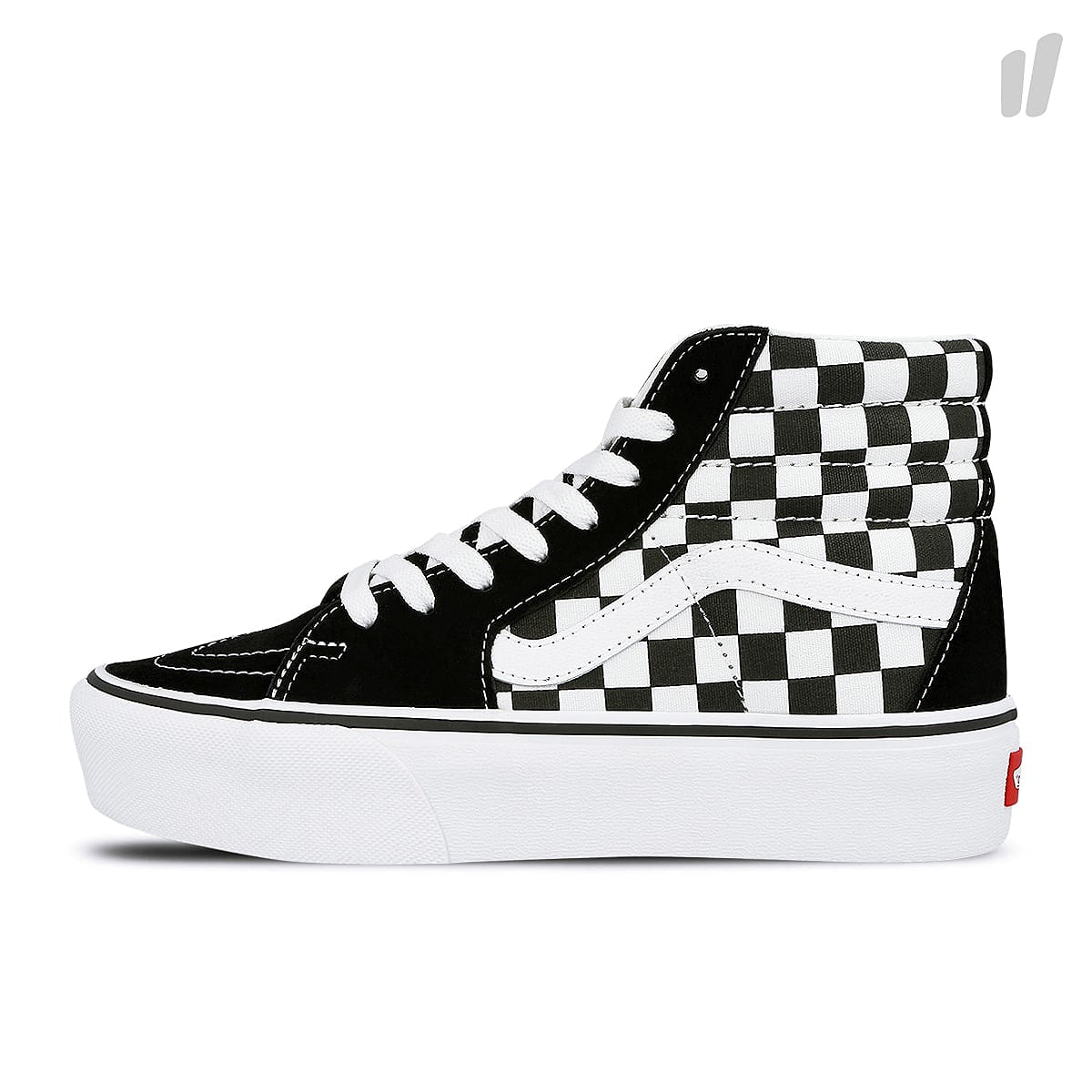 Vans sk8-hi platform 2 Checkerboard-True White Sneakers KNQXH1 | Overkill