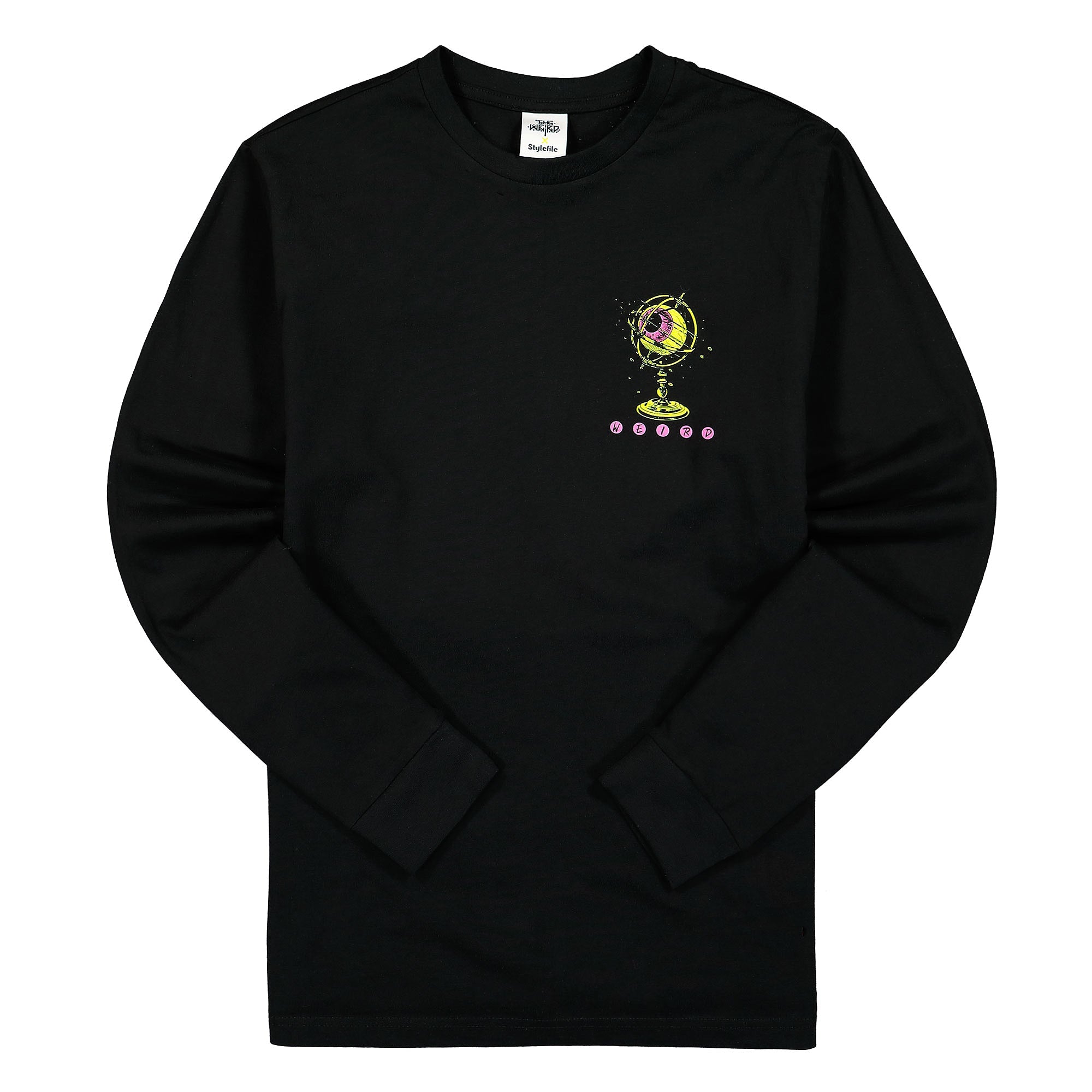 Stylefile The Weird x Stylefile Weird Eye Longsleeve Black Longsleeves KS17C0000200 | Overkill