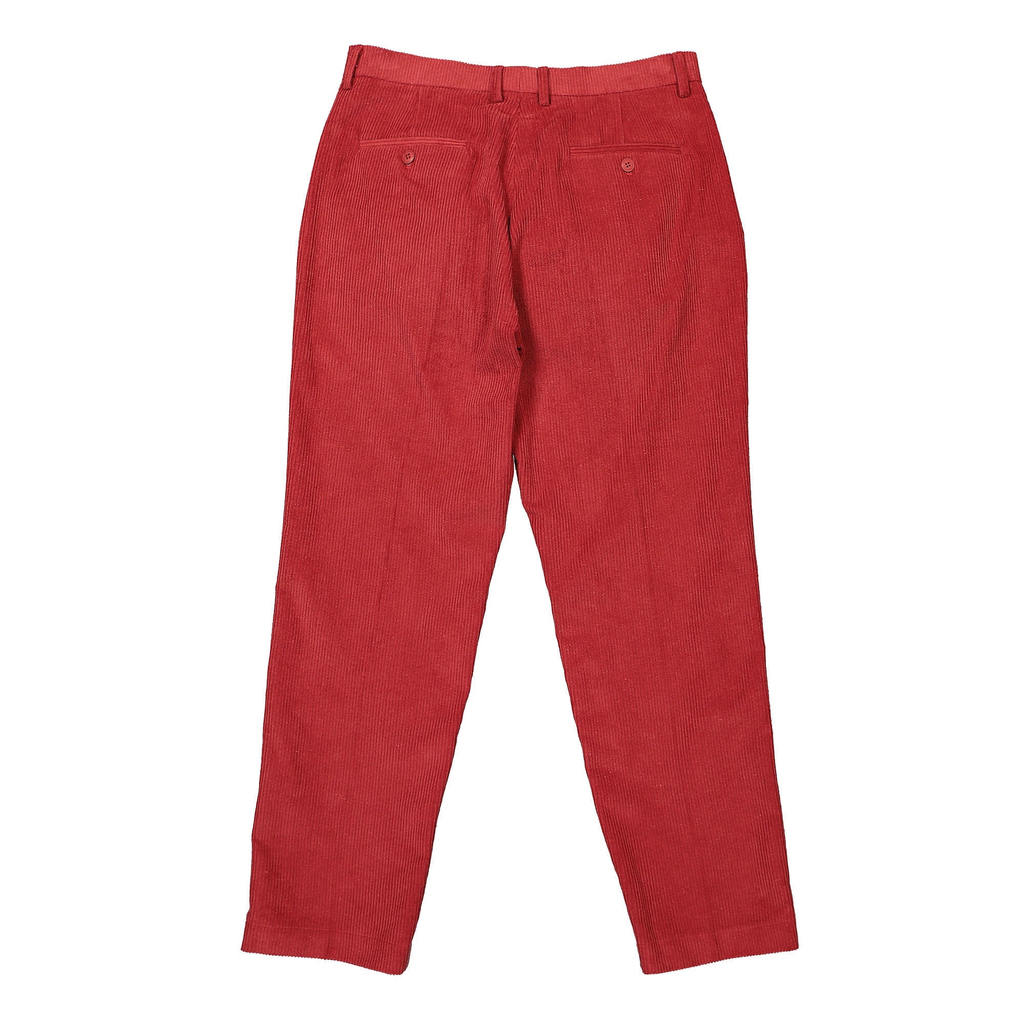 Kidsuper Studios Jumped The Moon Trouser Red Casual Pants Material | Overkill