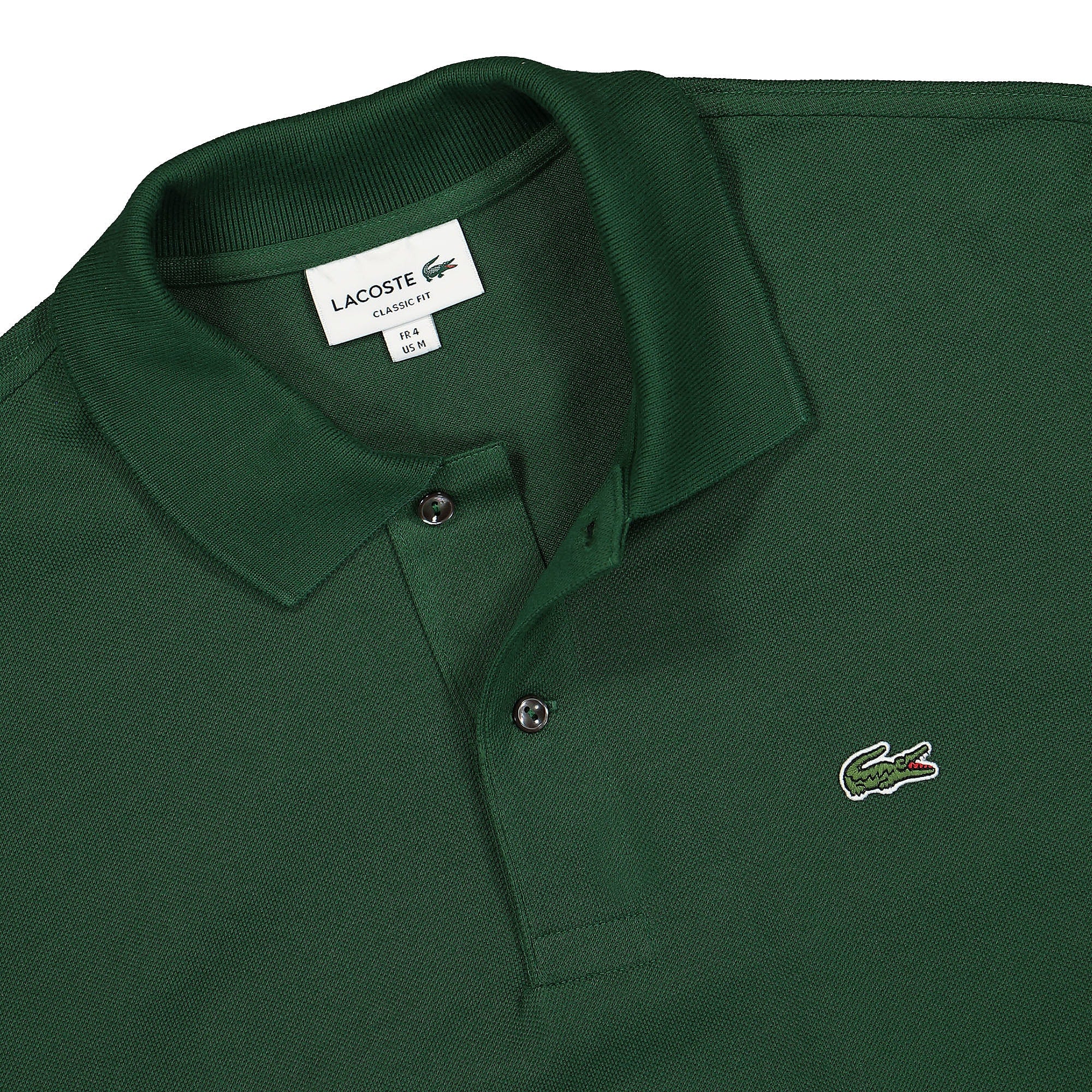 Lacoste Polo Shirt Green Polo Shirts Close-up | Overkill