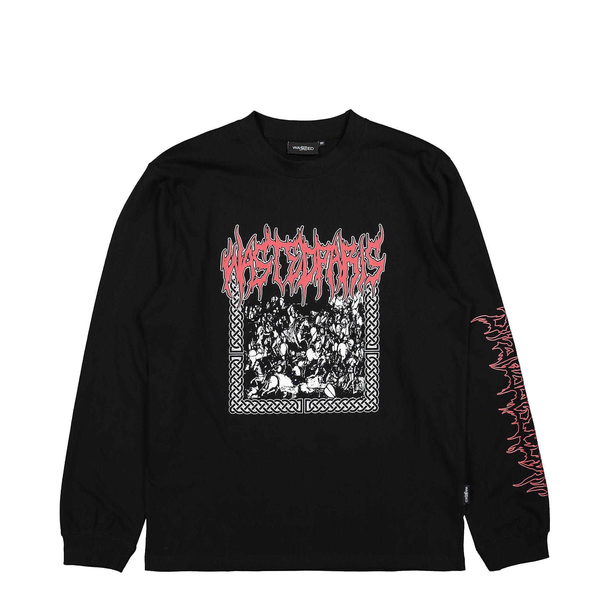 Wasted Paris Field Longsleeve Black Longsleeves WPFLS | Overkill