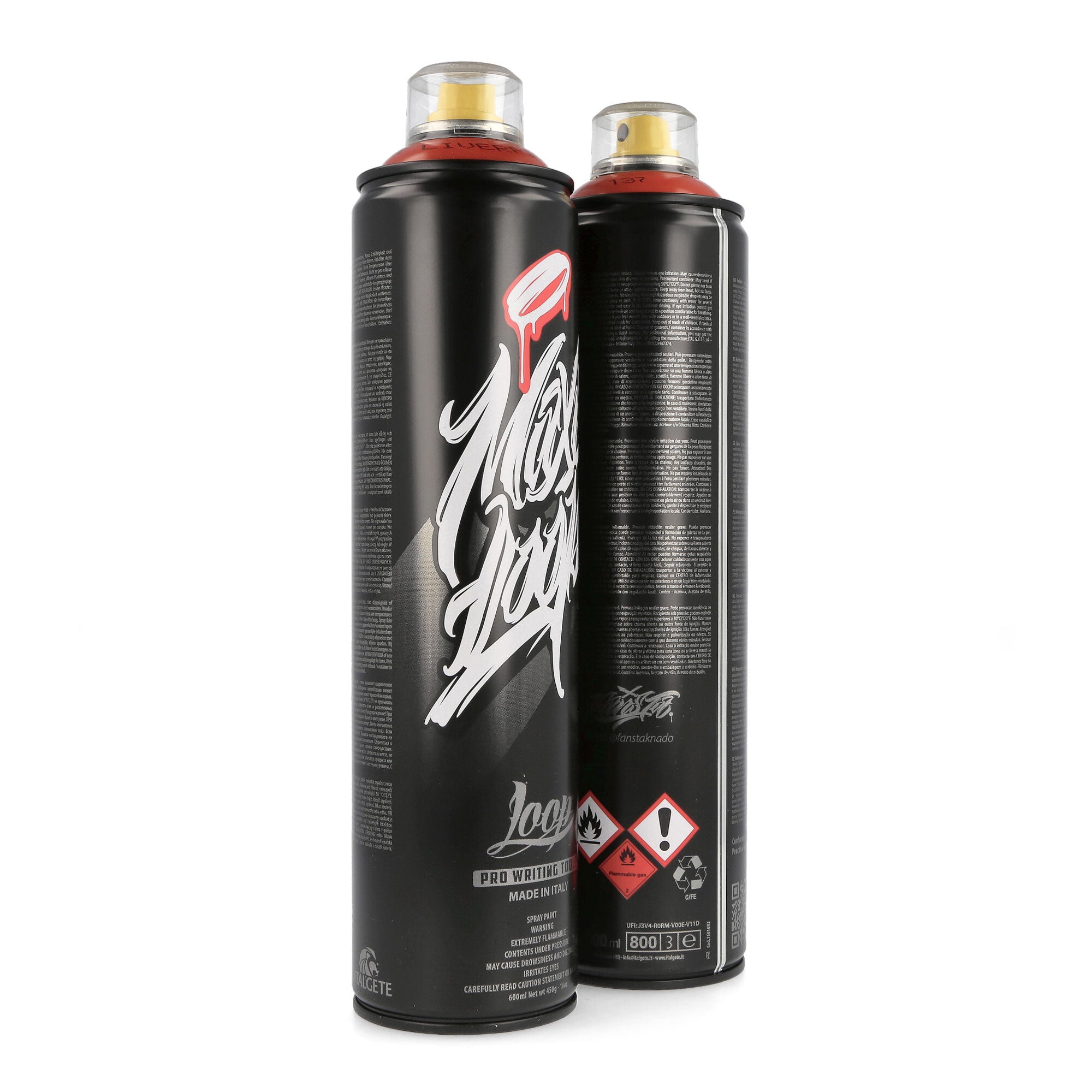 Loop maxi colors 600 ml 0 Cans Close-up | Overkill