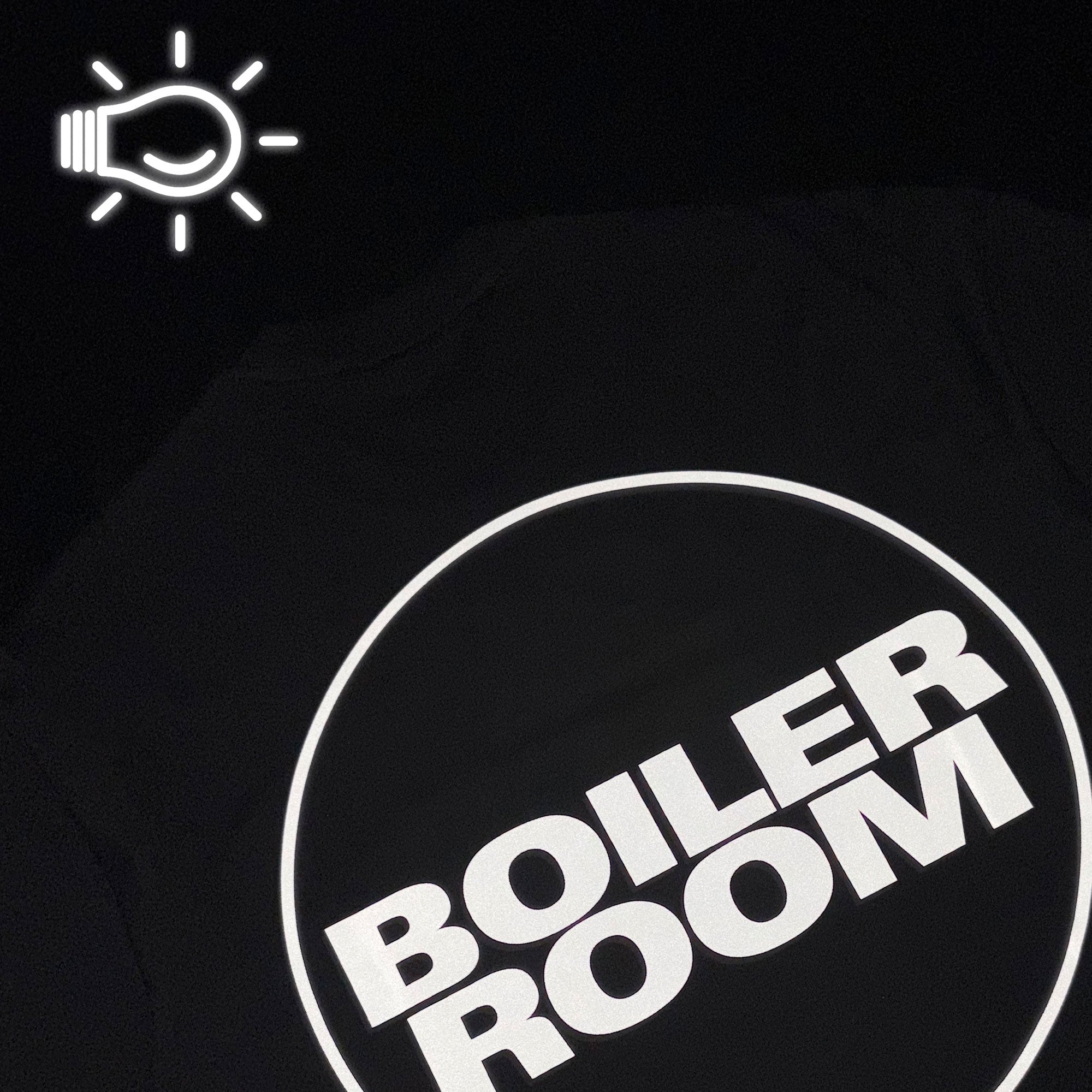 Boiler Room 15 Years Monitor T-Shirt Black T-Shirts AW25SS47BLK Detail View 1 | Overkill