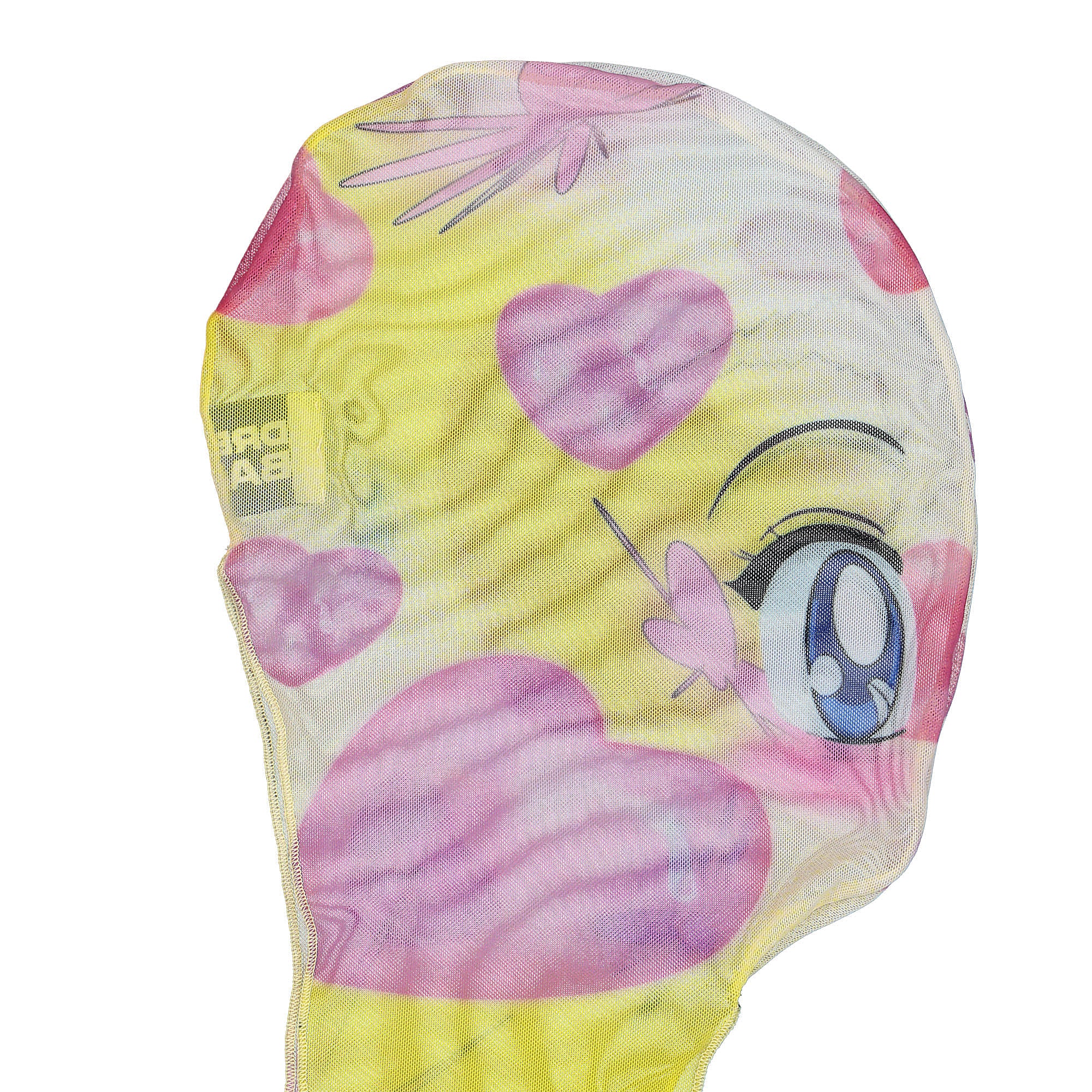 Liberal Youth Ministry Ladies Mesh Balaclava Knit Pink Hearts Balaclavas Material | Overkill