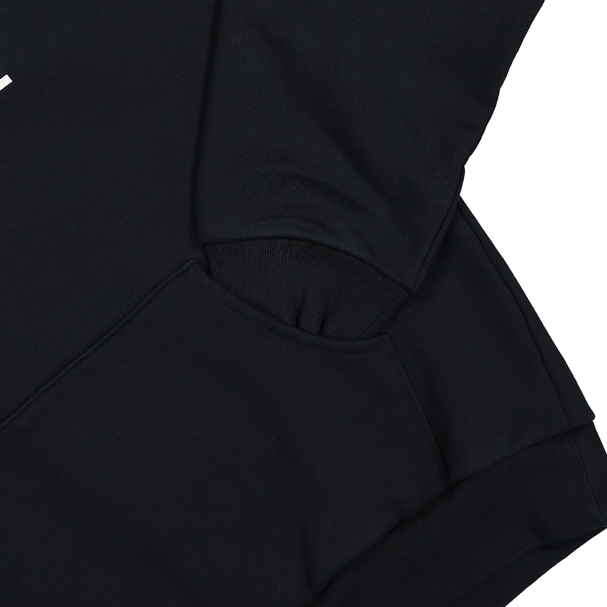 Liberal Youth Ministry Fleece Raglan Logo Hoodie Black Hoodies Detailfoto | Overkill