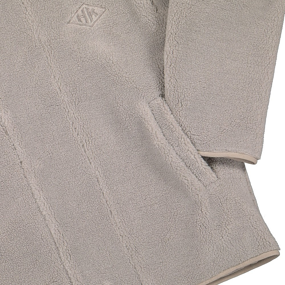 Han Kjobenhavn track fleece jacket Dark Grey Fleece Jackets Detailfoto | Overkill