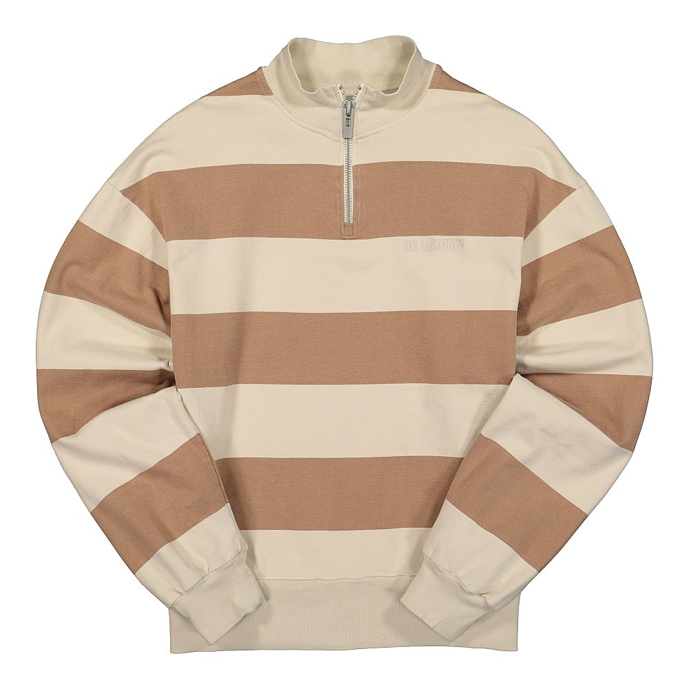 Han Kjobenhavn half zip sweat Off White Stripes 1 Sweatshirts M-130428 | Overkill