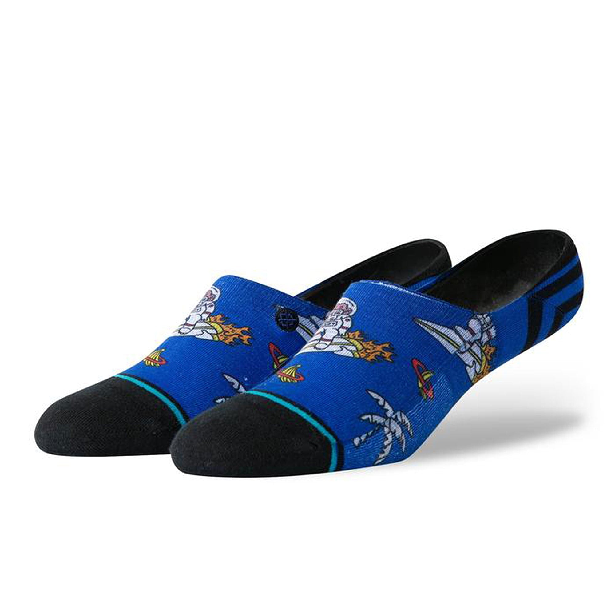 Stance Space Monkey Low Socks Blue Socks M145C19SML-BLU | Overkill