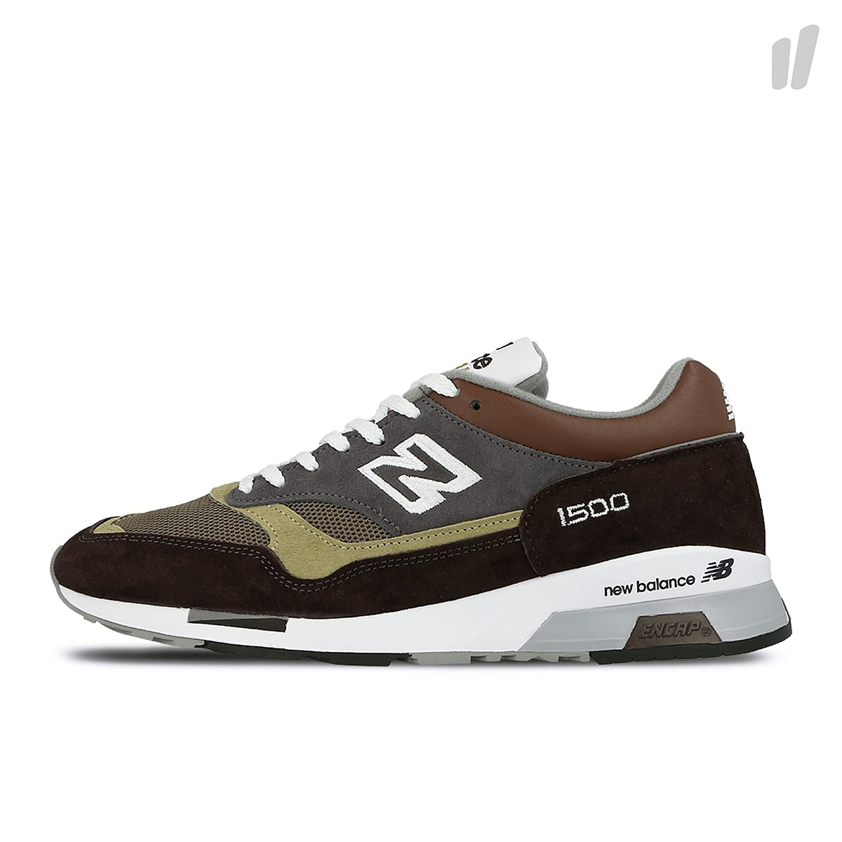 New Balance m 1500 bgg Brown-Green Low Top Sneakers 600891-60-9 | Overkill