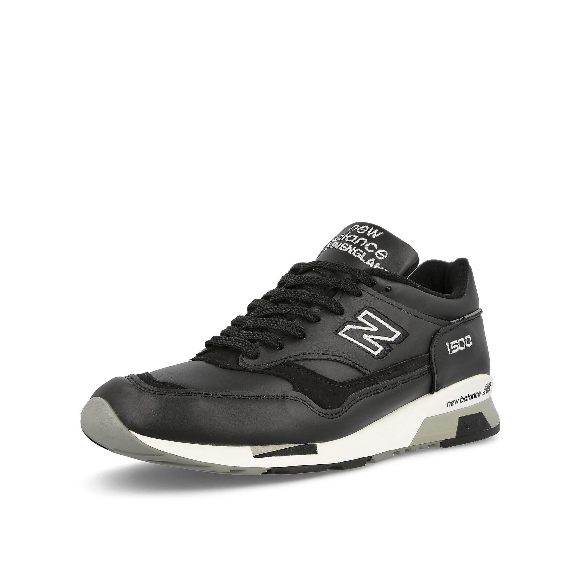 New Balance m1500bk Black-Beige Low Top Sneakers Close Up | Overkill