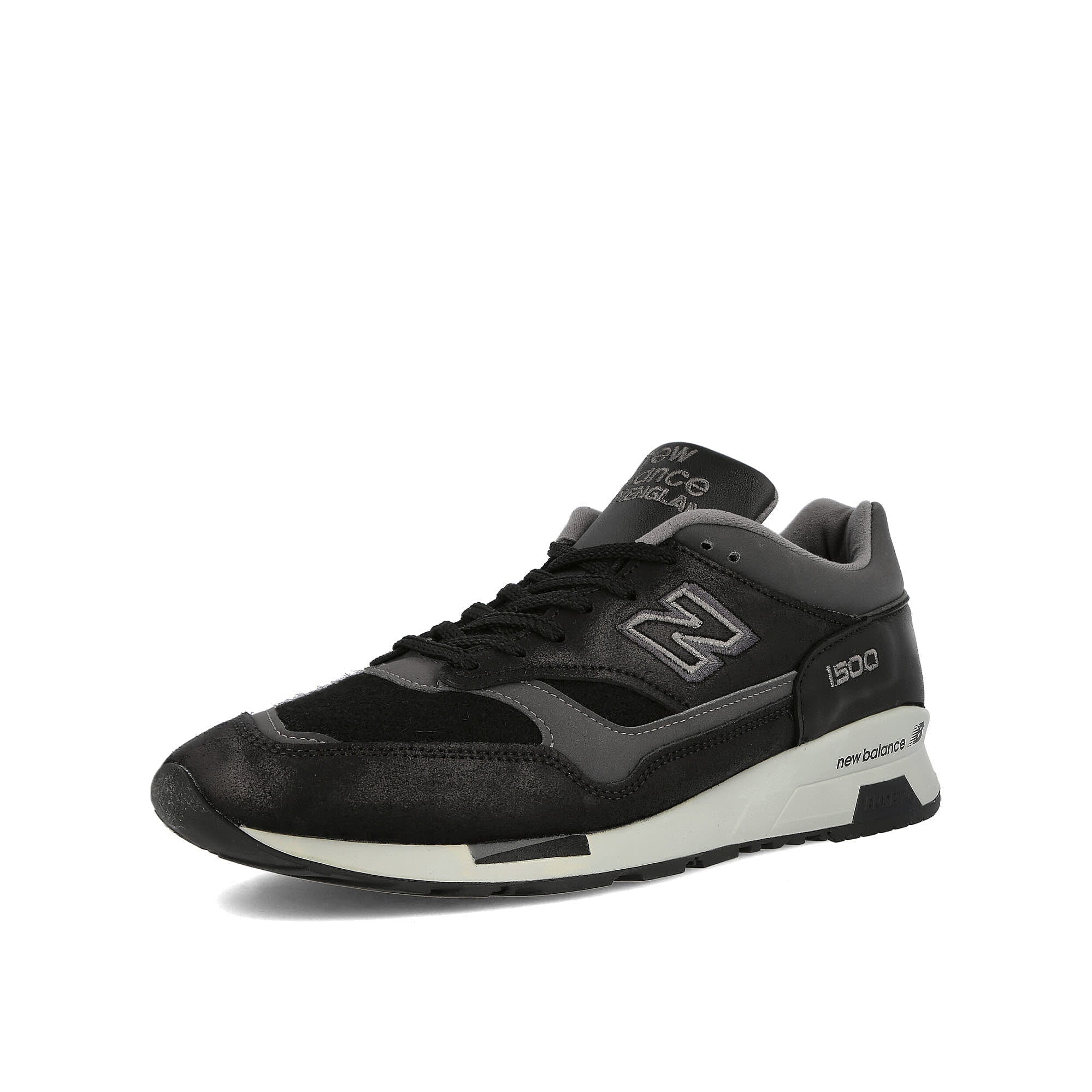 New Balance M1500DJ-42 Black Low Top Sneakers Close Up | Overkill