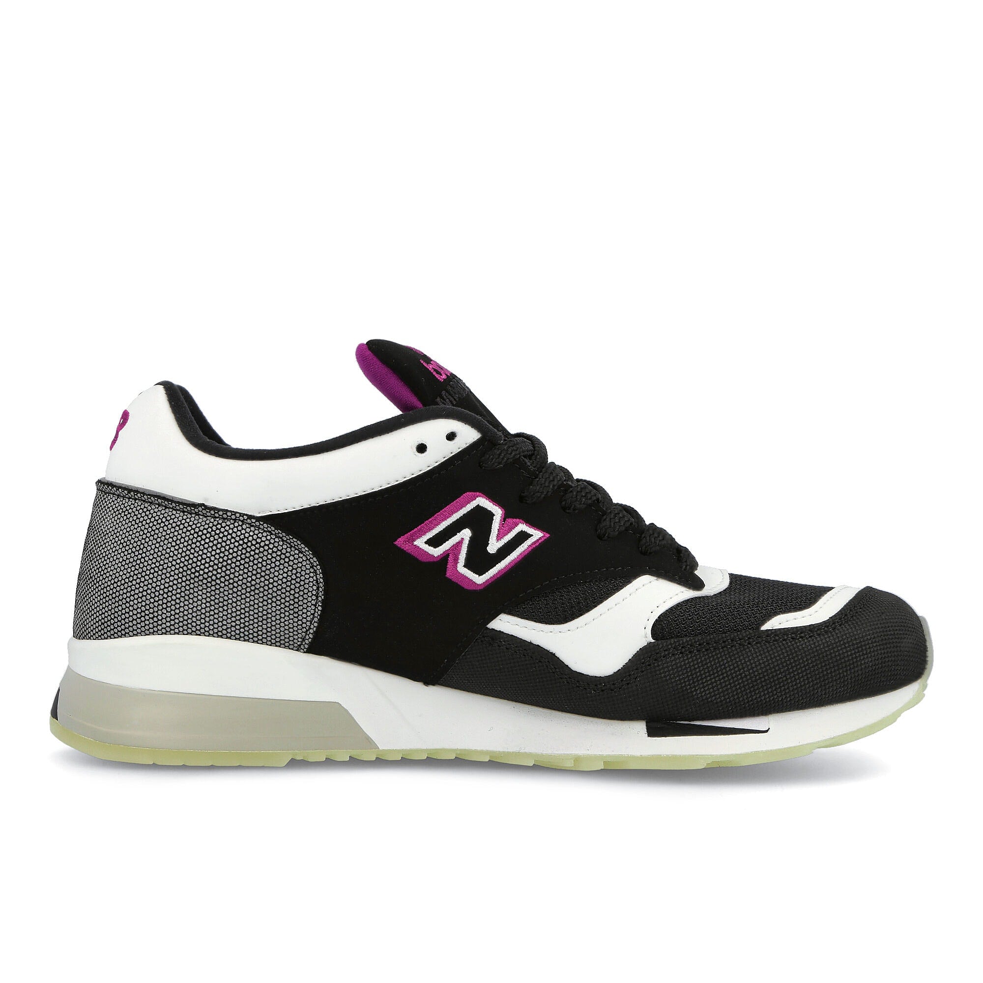 New Balance m 1500 gid Black-White-Lilac Low Top Sneakers Silhouette | Overkill