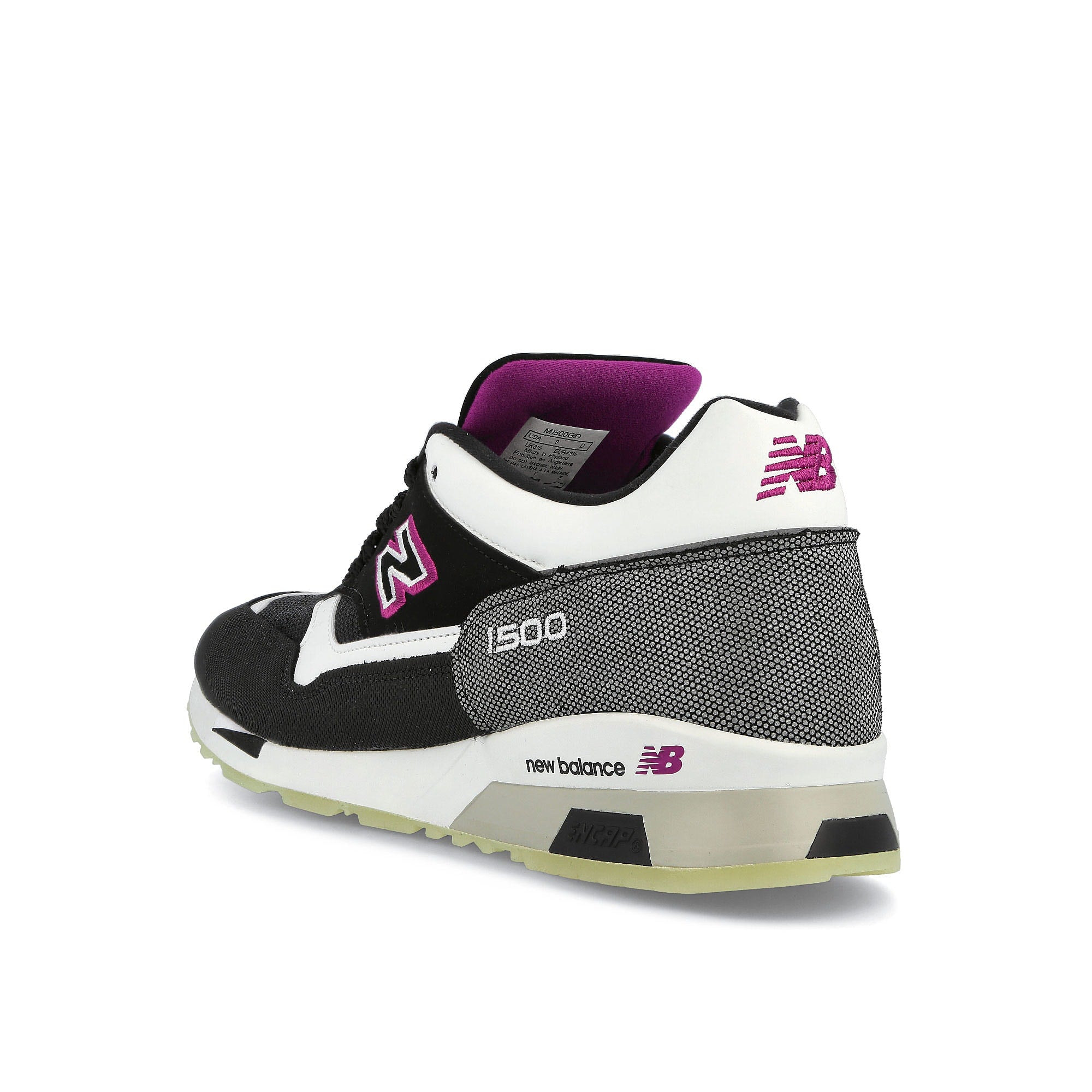 New Balance m 1500 gid Black-White-Lilac Low Top Sneakers Material | Overkill