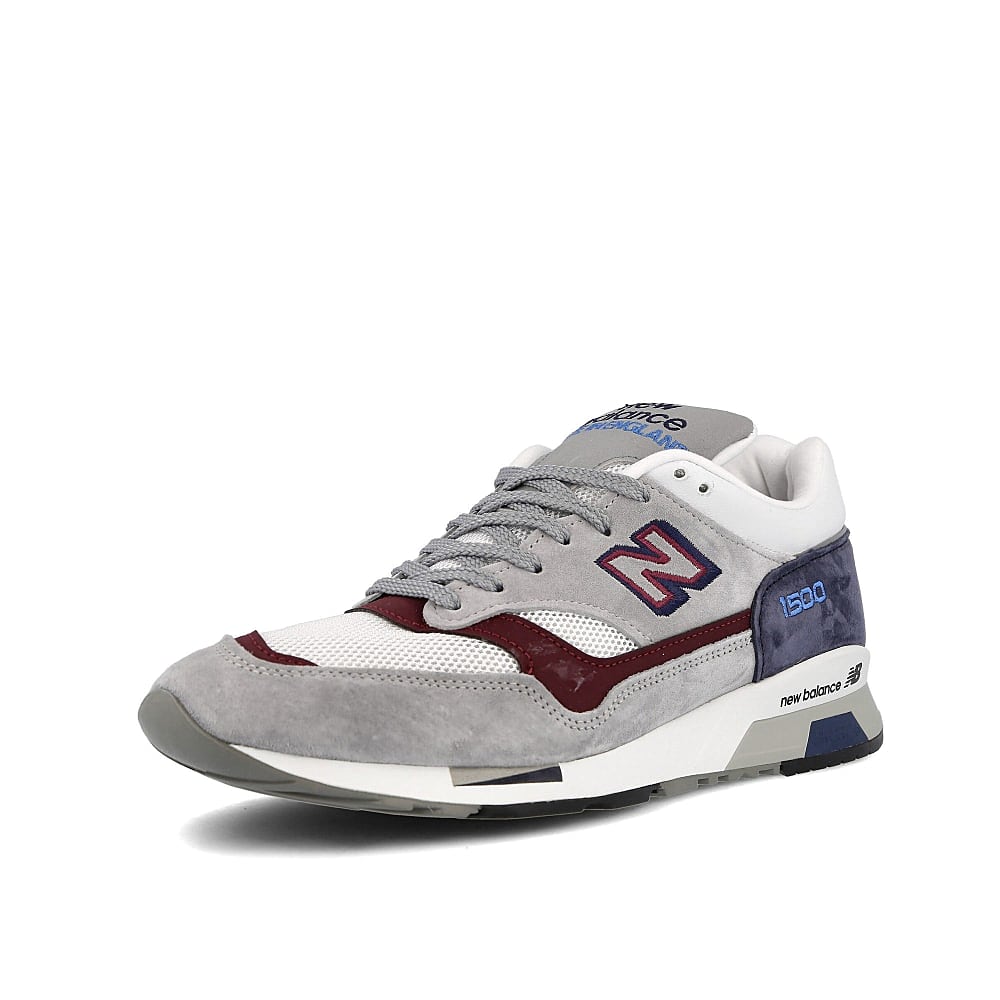 New Balance m 1500 nbr Grey-Navy Low Top Sneakers Close Up | Overkill