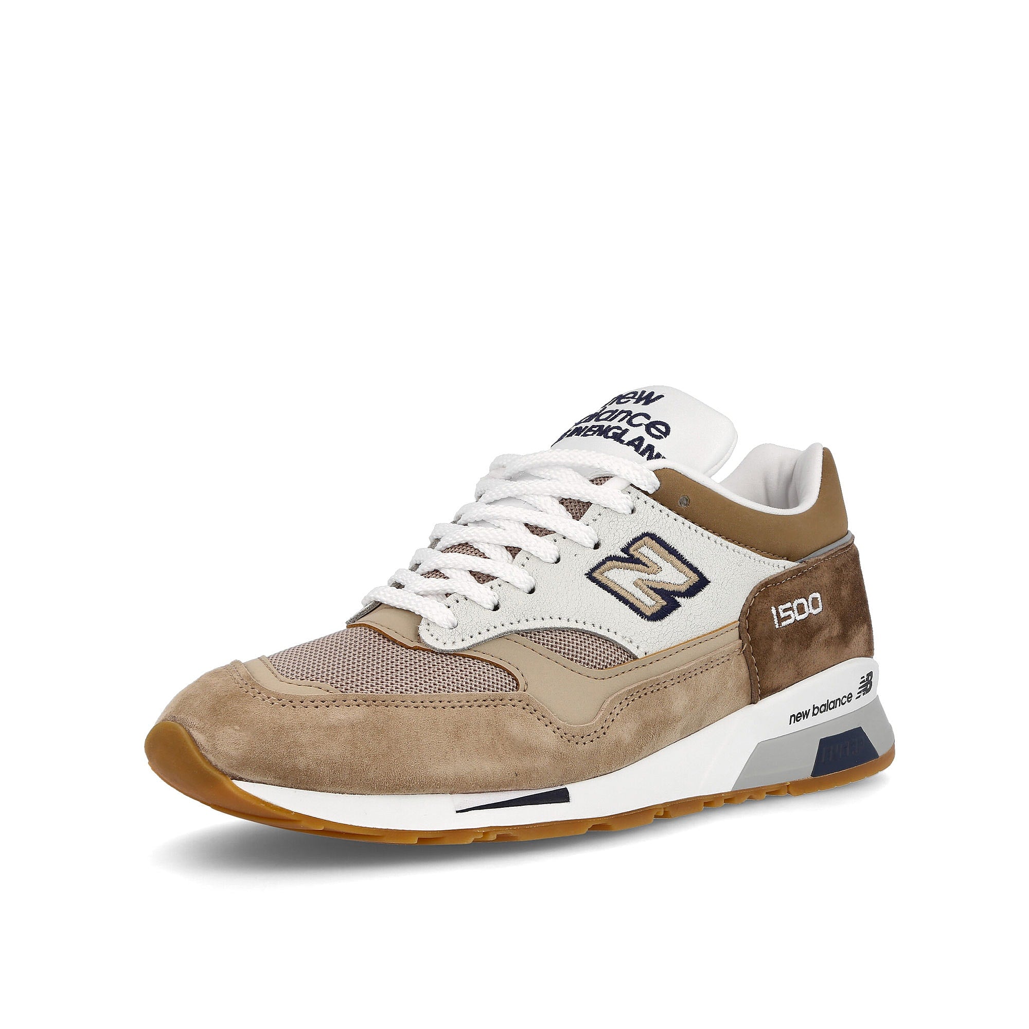 New Balance m 1500 sds Brown-White Low Top Sneakers Close Up | Overkill