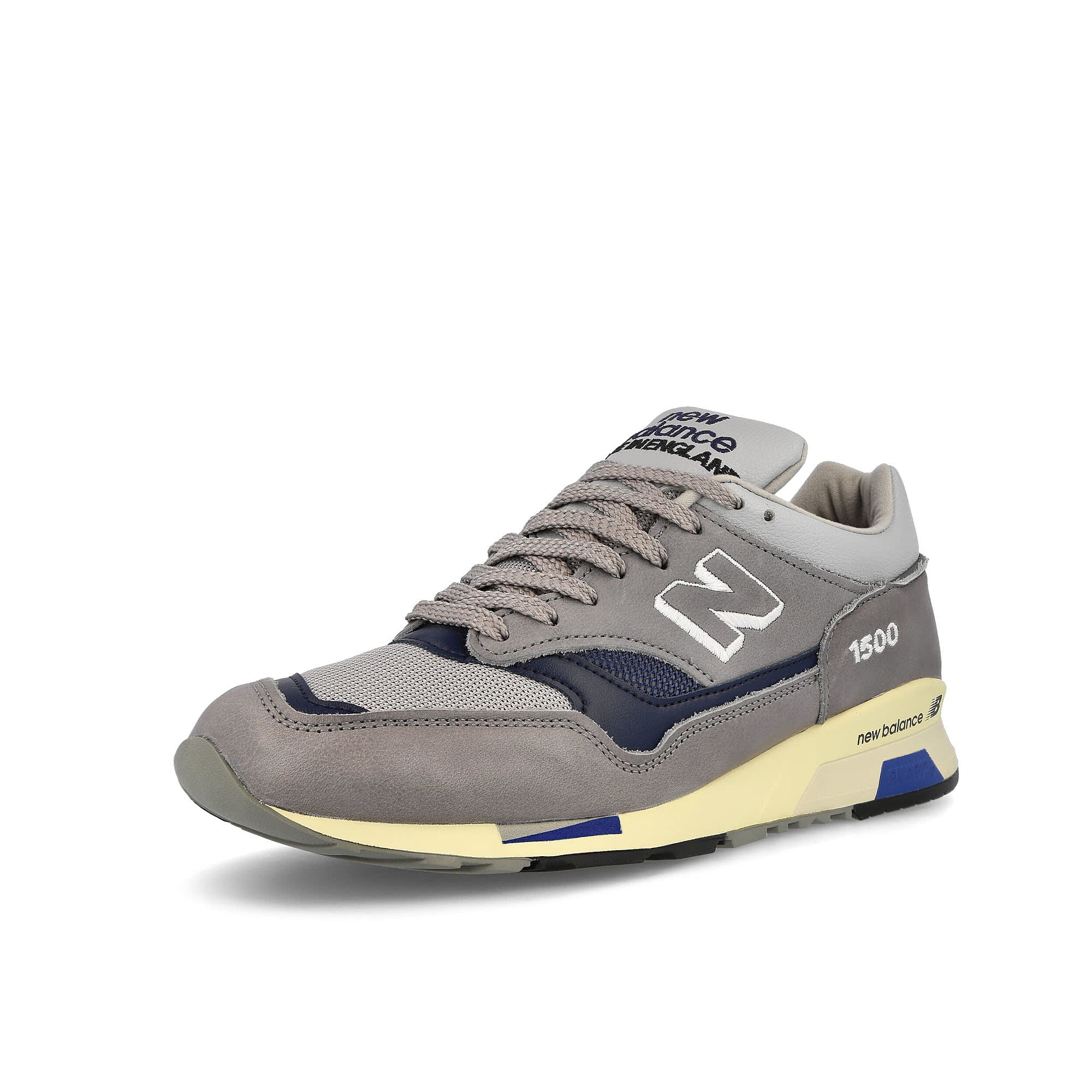 New Balance M1500UKF Grey Low Top Sneakers Close Up | Overkill