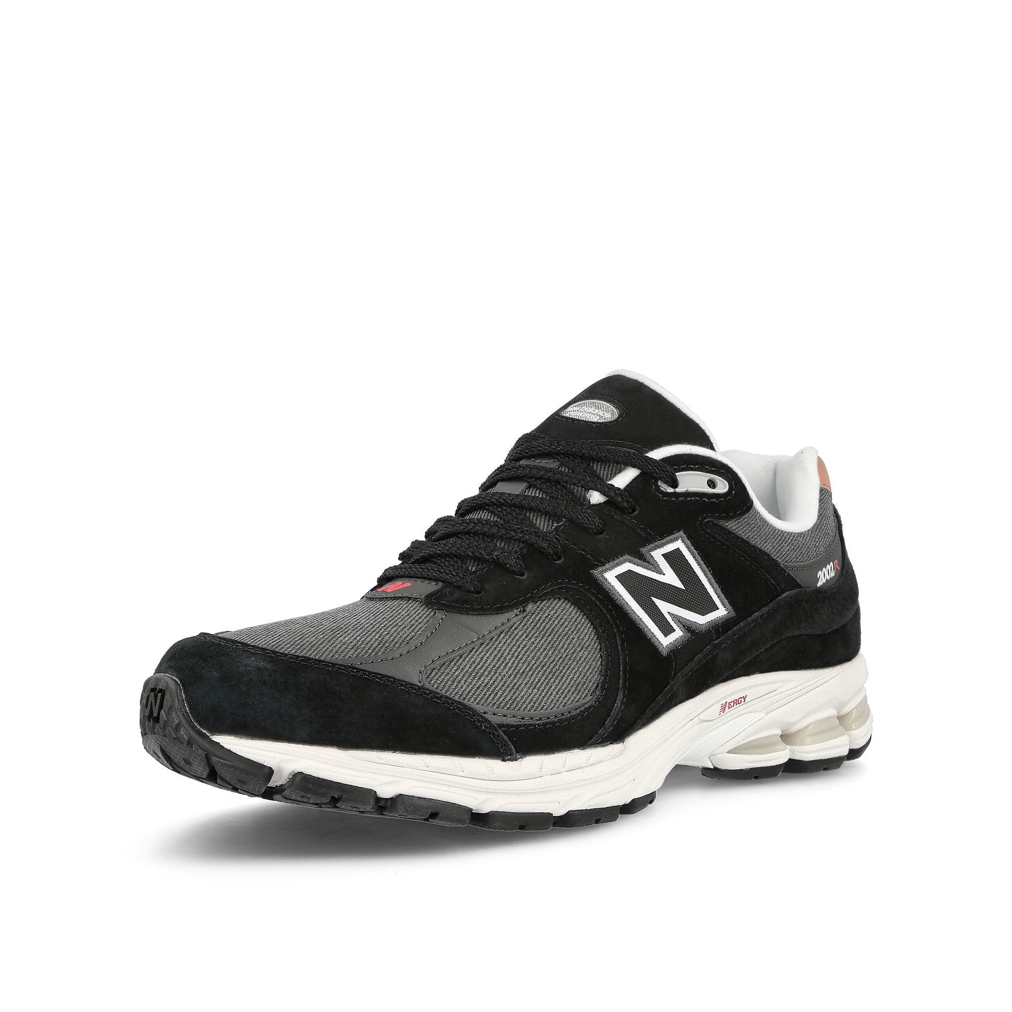 New Balance M2002REB Black-White Low Top Sneakers Close Up | Overkill