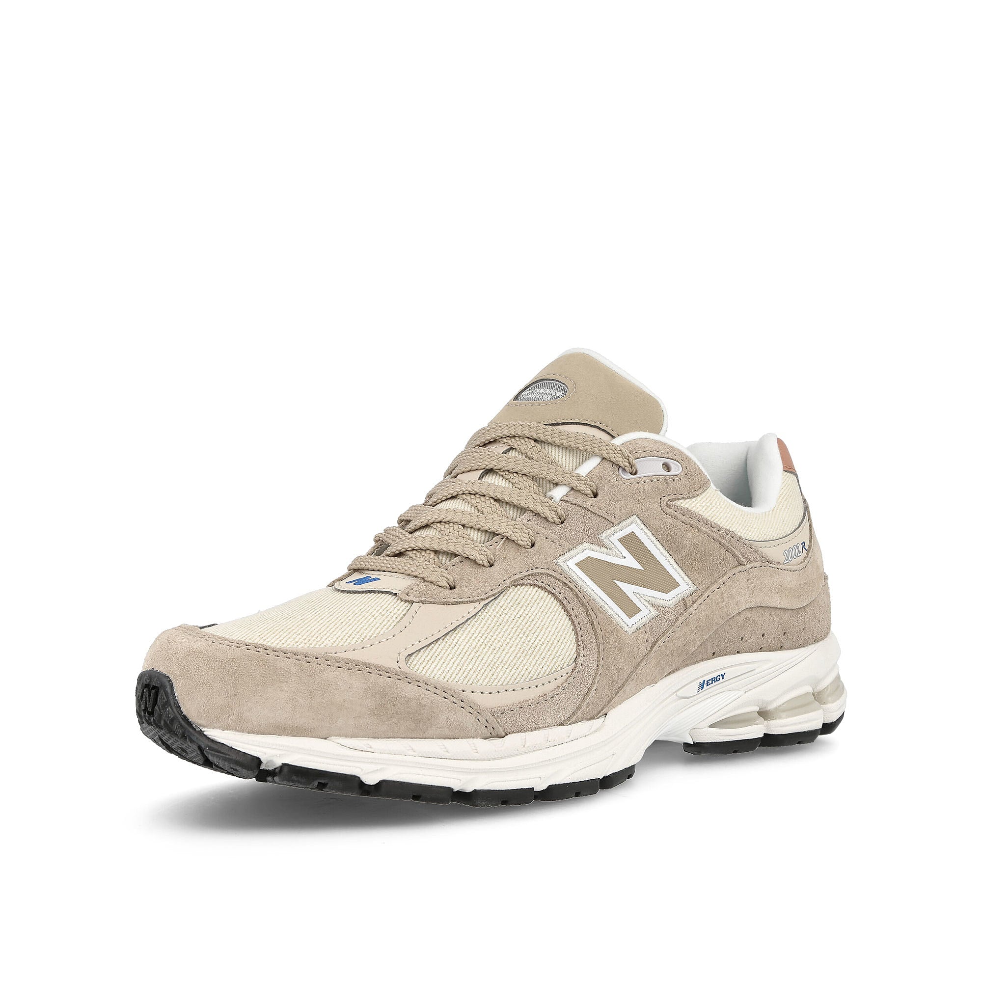 New Balance M2002REF Beige-White Low Top Sneakers Close Up | Overkill