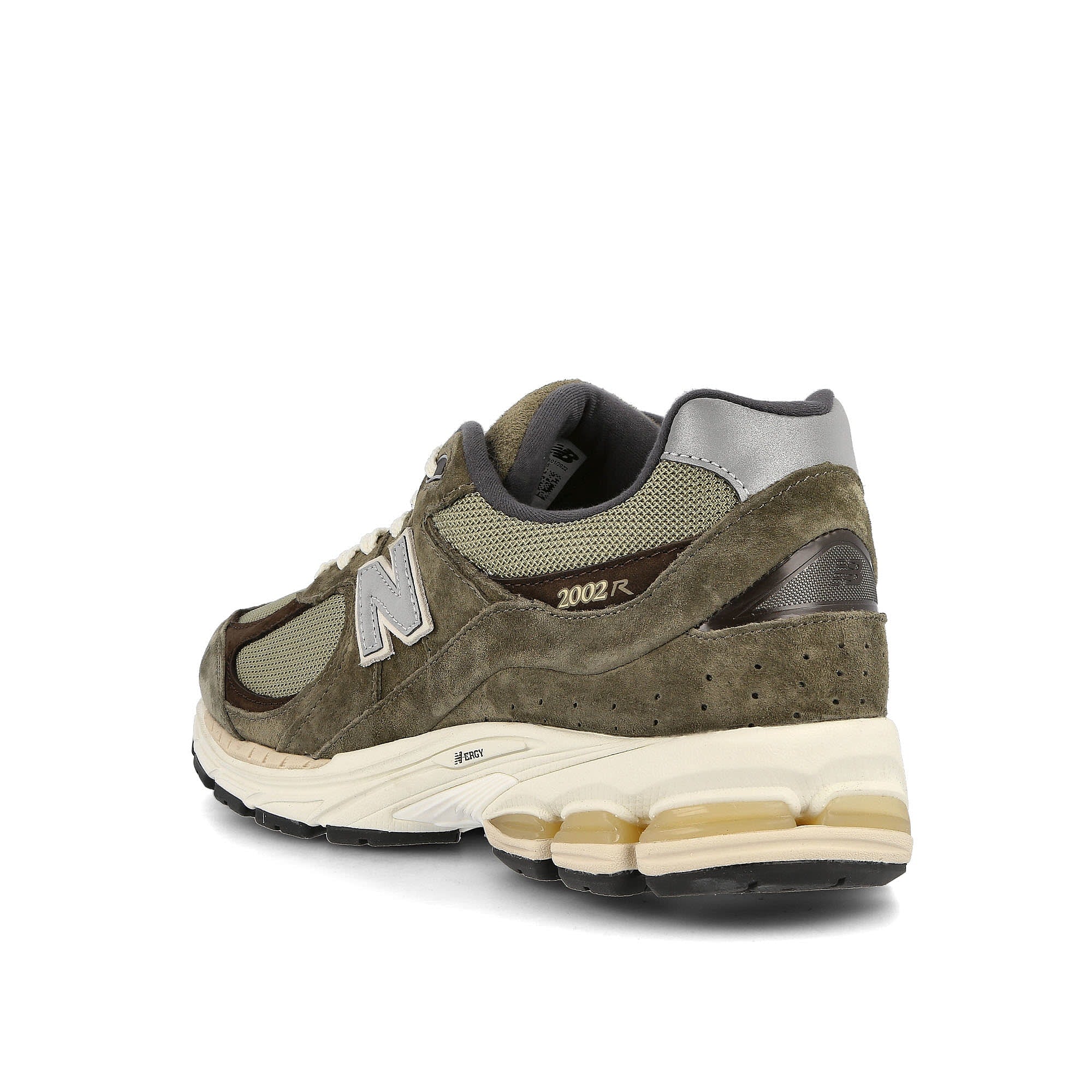 New Balance m2002rhn White / Olive Close-up | Overkill