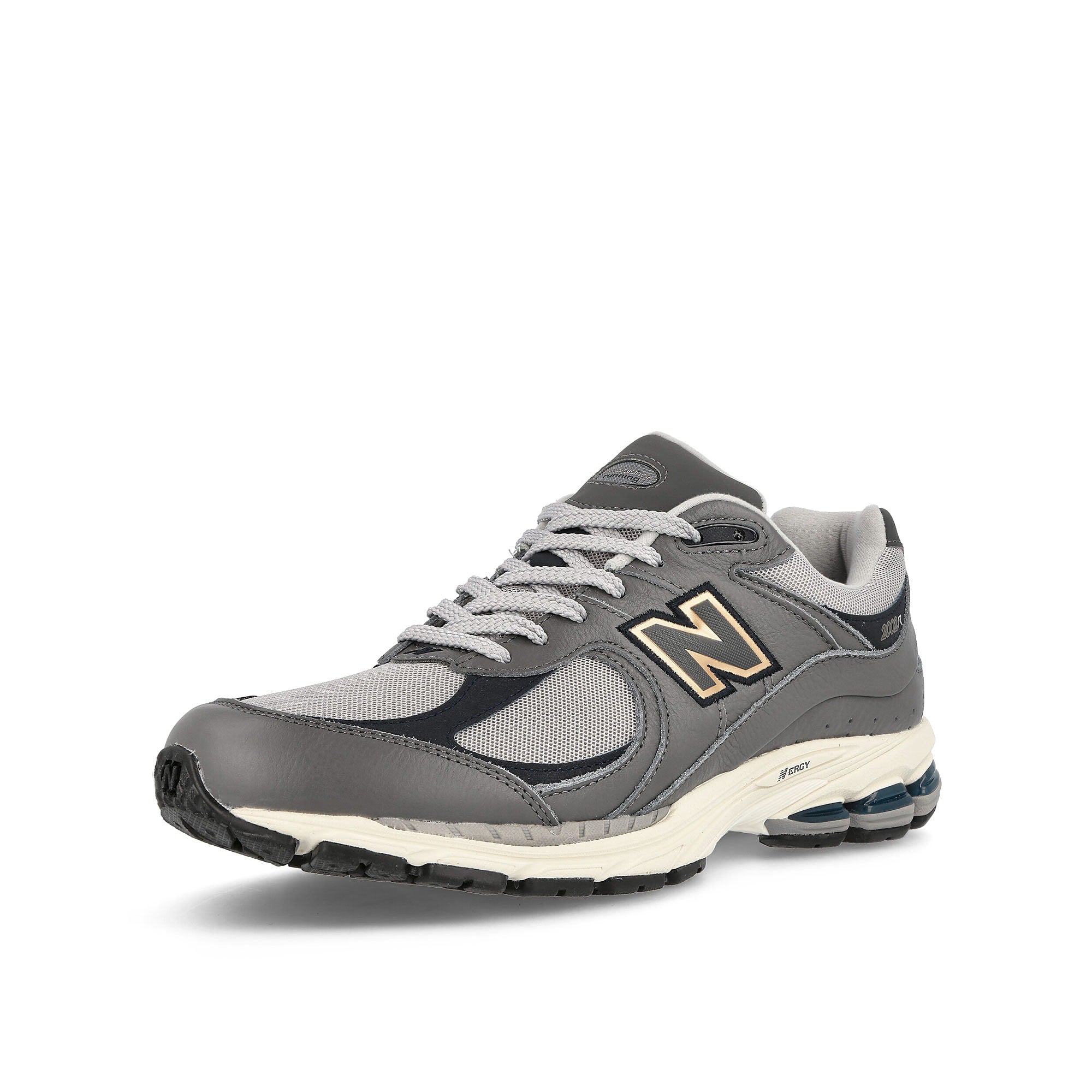 New Balance m2002rhp Castlerock-Eclipse Low Top Sneakers Close Up | Overkill
