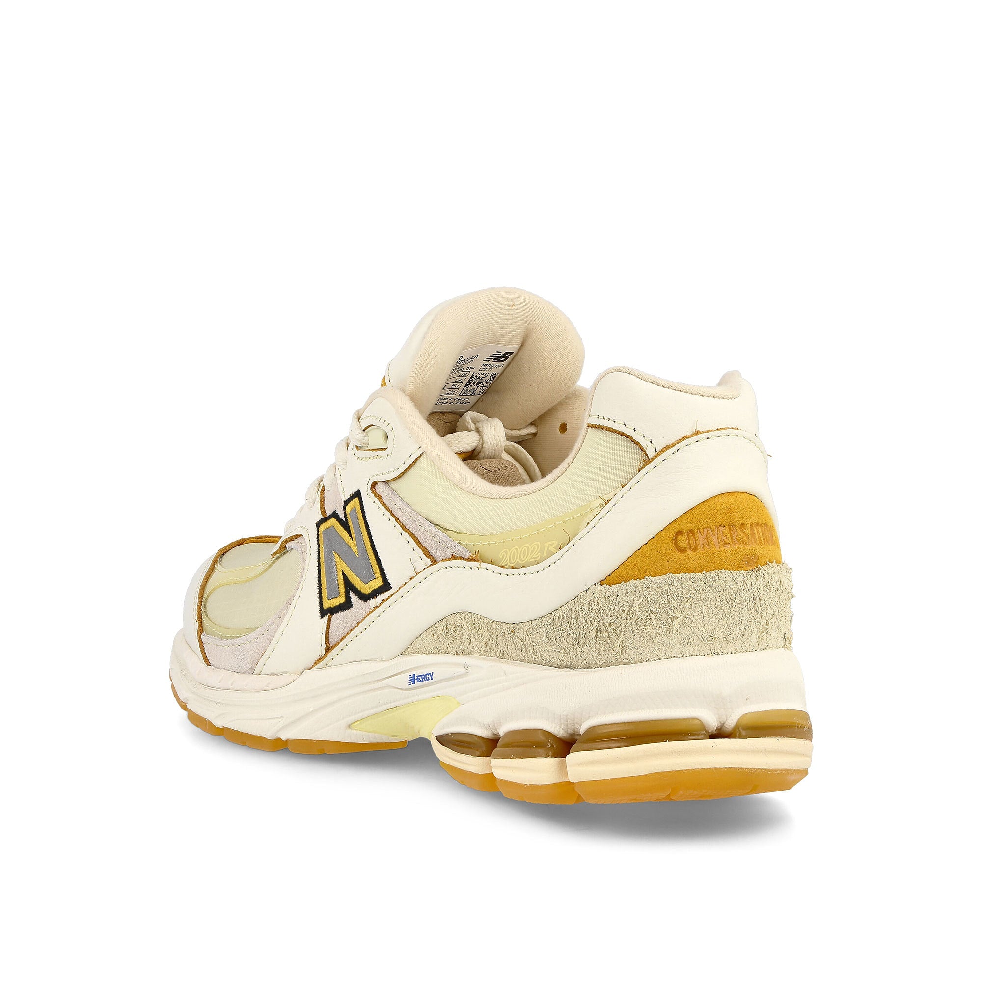 New Balance Joe Freshgoods x New Balance M2002RJ1 Dawn Glow / Sea Salt Close-up | Overkill