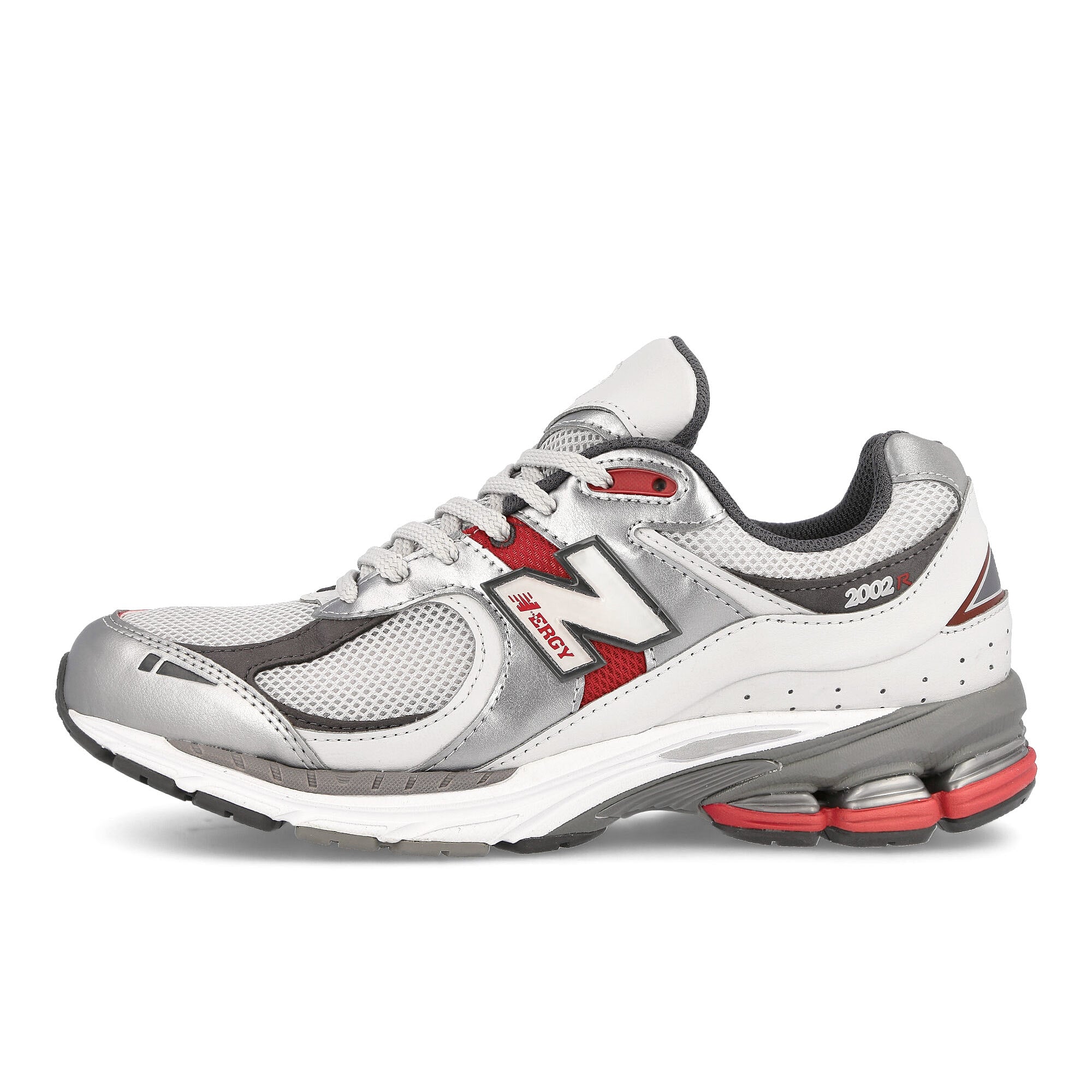 New Balance m2002rlb Silver-Red Low Top Sneakers M2002RLB | Overkill