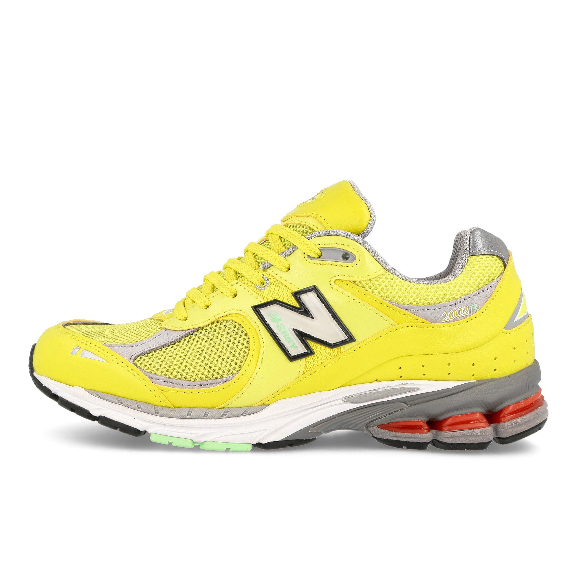 New Balance m2002rlc Sulphur Yellow-Silver Metallic Low Top Sneakers M2002RLC | Overkill