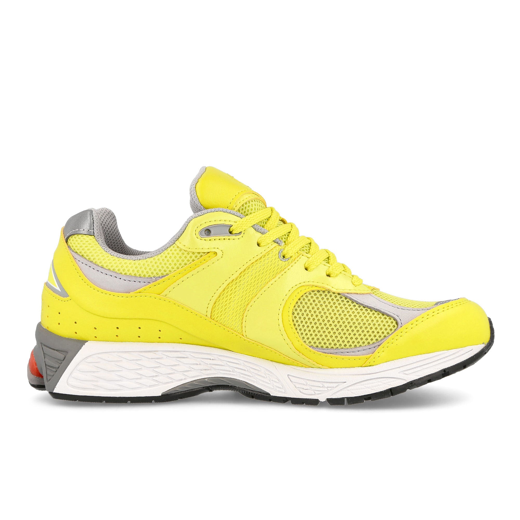 New Balance m2002rlc Sulphur Yellow-Silver Metallic Low Top Sneakers Silhouette | Overkill