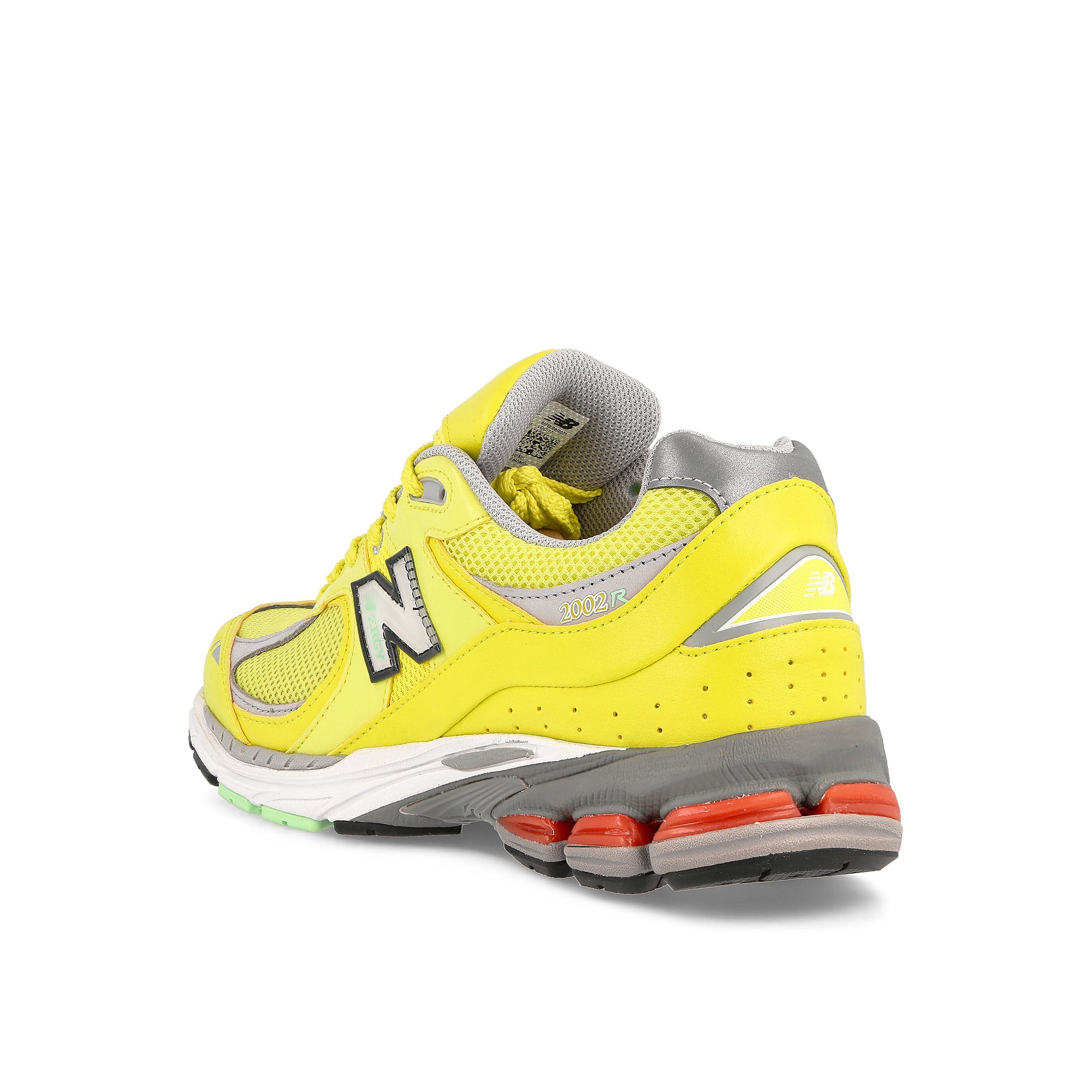 New Balance m2002rlc Sulphur Yellow-Silver Metallic Low Top Sneakers Material | Overkill