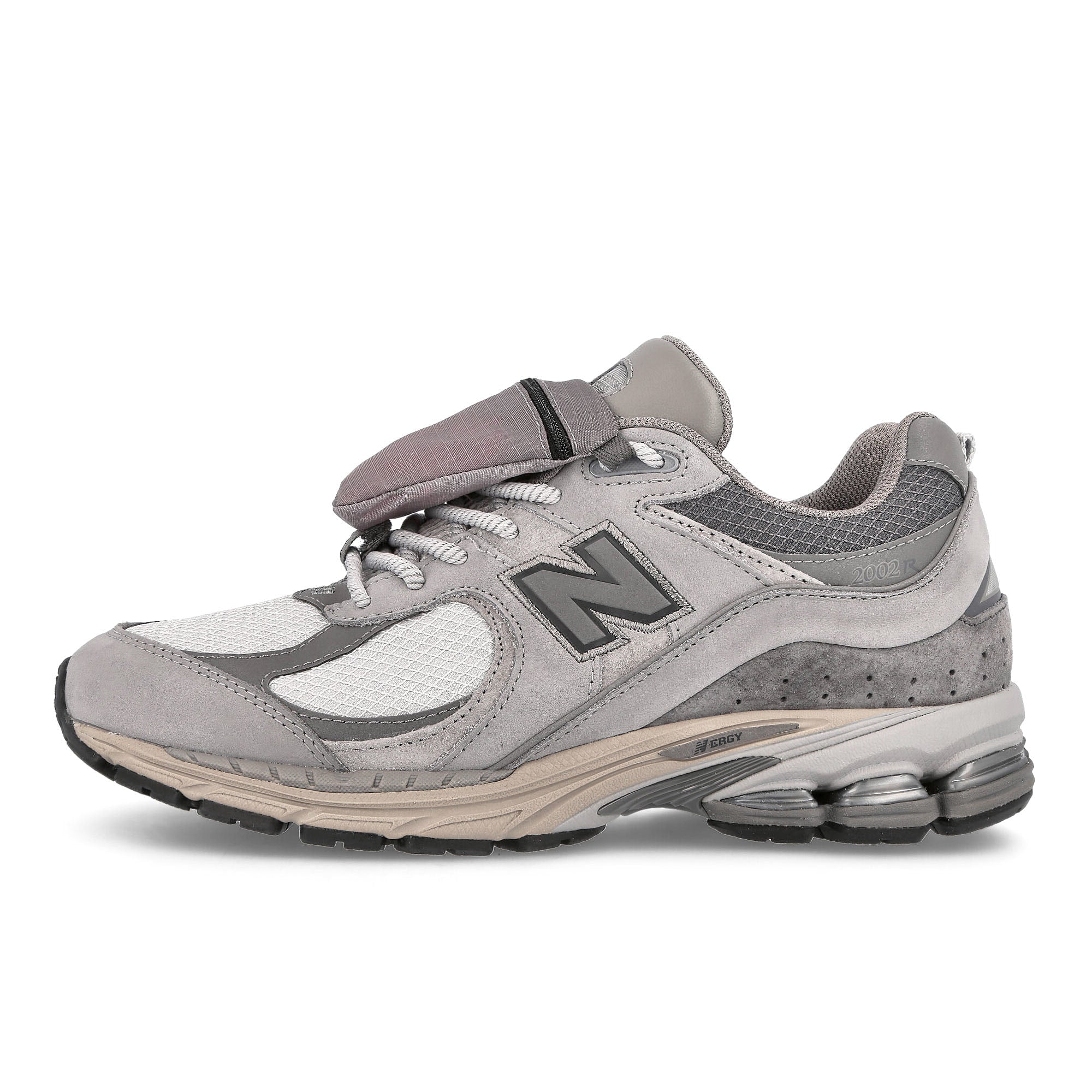 New Balance m2002rvc Team Away Grey / Dark Silver Metallic Low Top Sneakers M2002RVC | Overkill