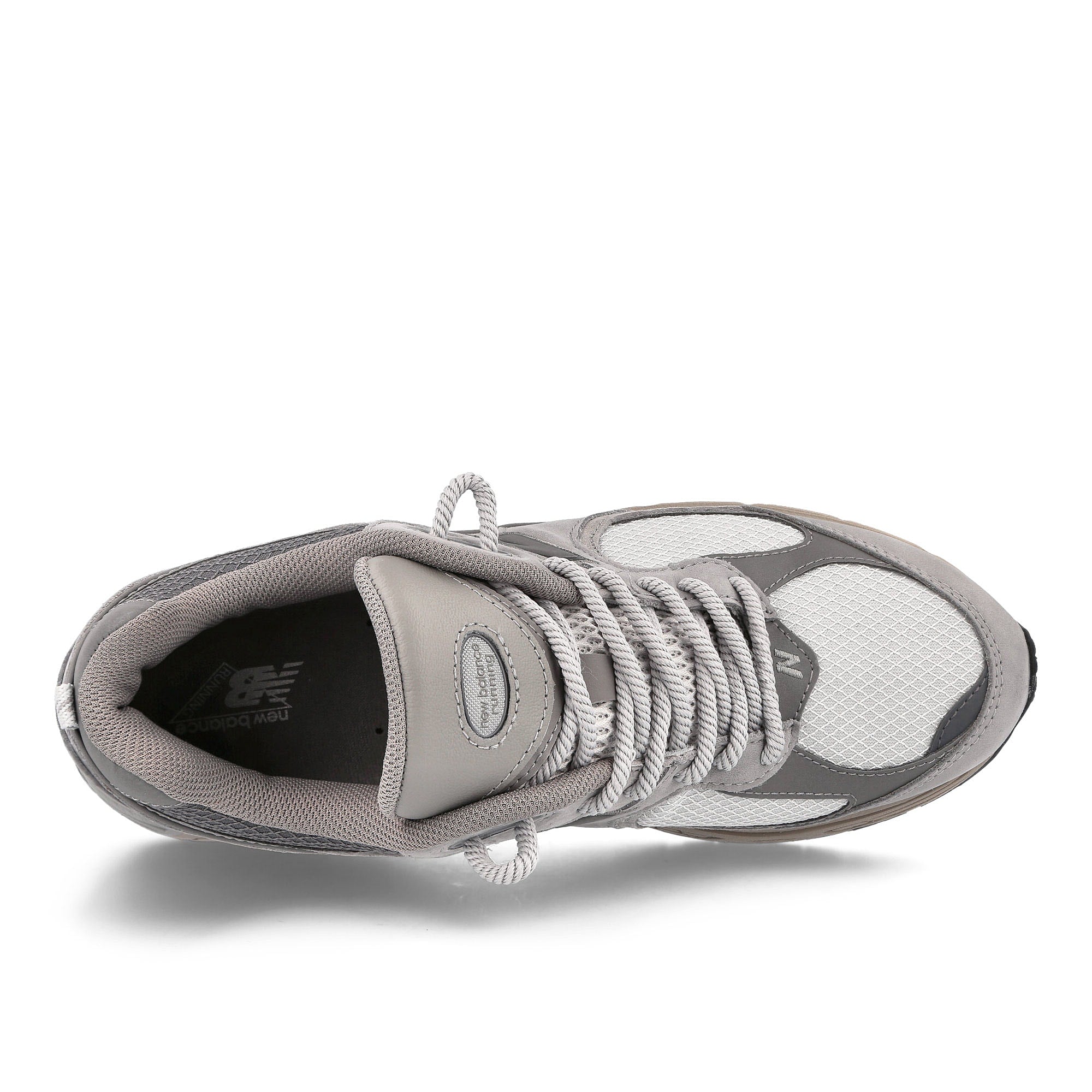 New Balance m2002rvc Team Away Grey / Dark Silver Metallic Low Top Sneakers Detail View 1 | Overkill