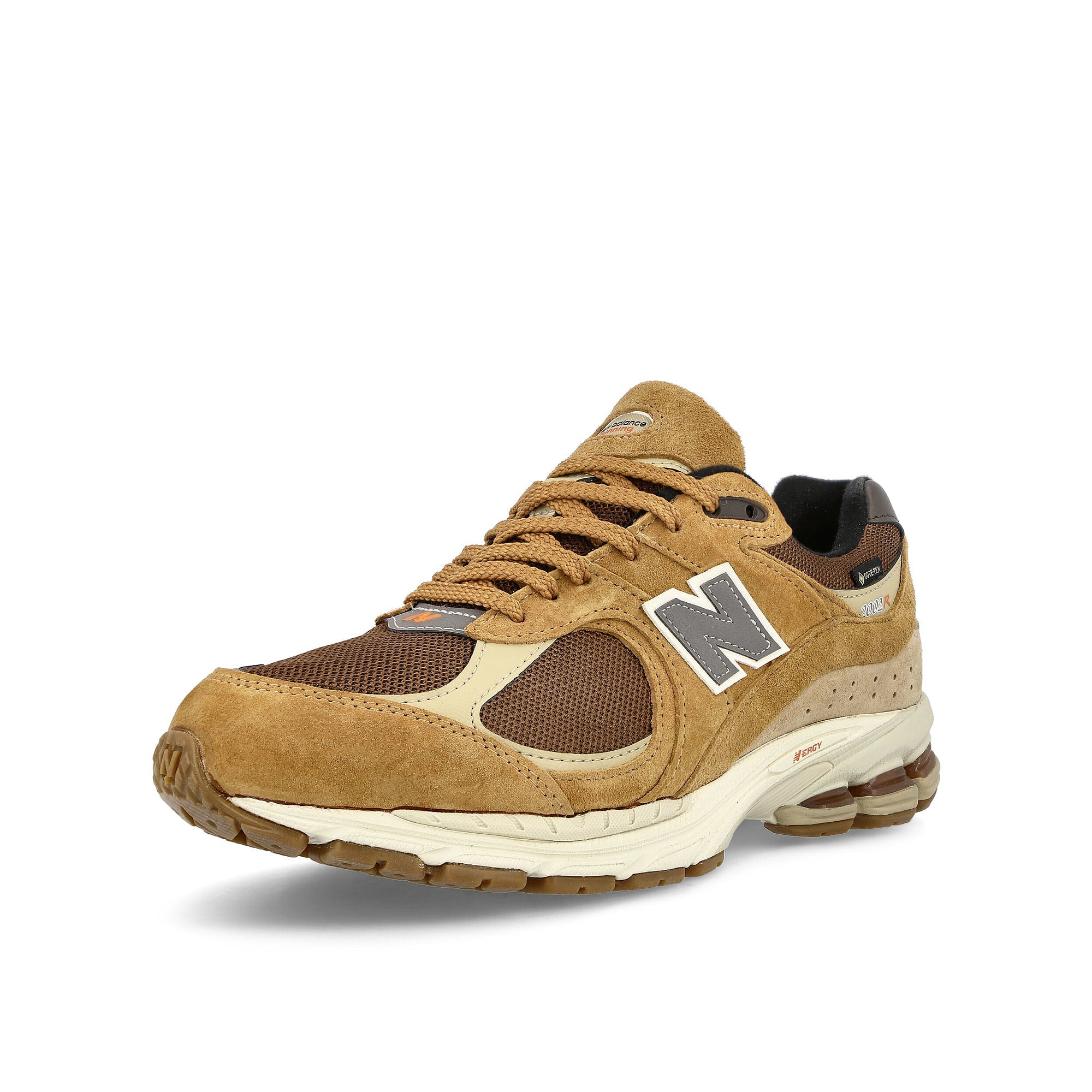 New Balance M2002RXG Tobacco-Incense Low Top Sneakers Close Up | Overkill