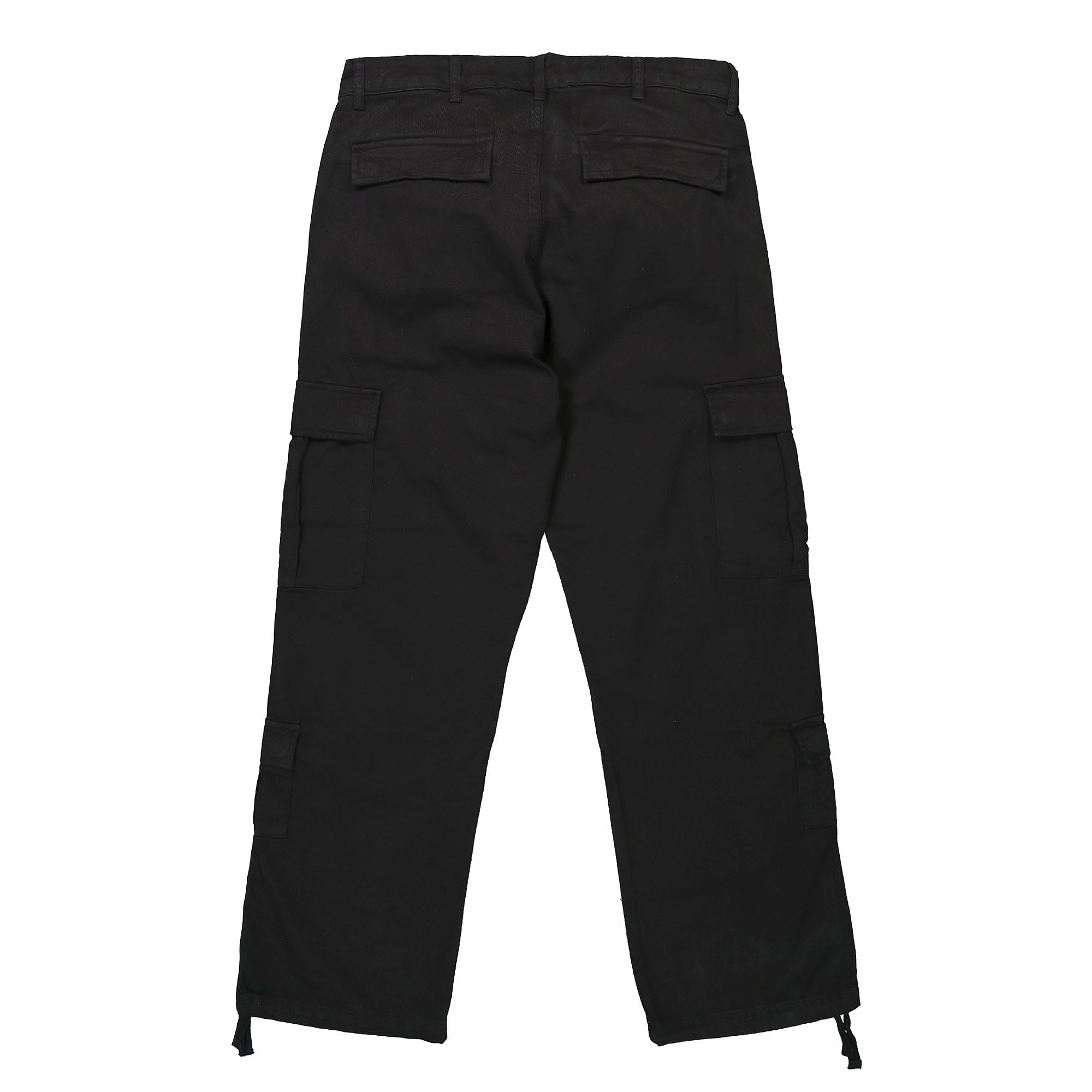GUESS Originals Go David Cargo Pant Jet Black Cargo Pants Material | Overkill