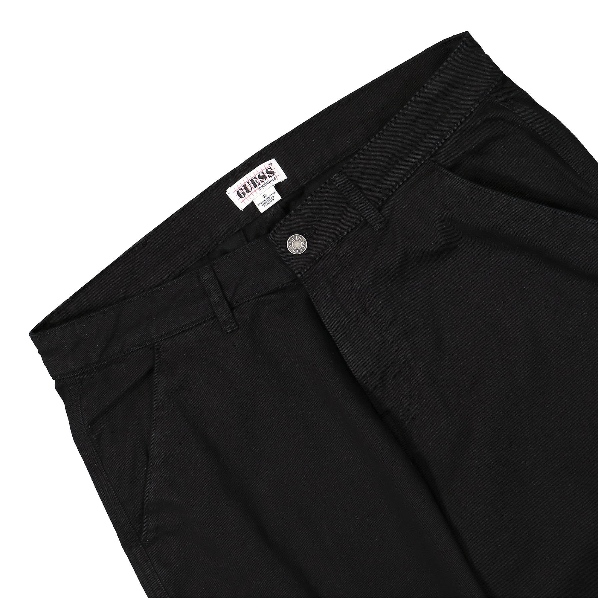 GUESS Originals Go David Cargo Pant Jet Black Cargo Pants Detail view 1 | Overkill