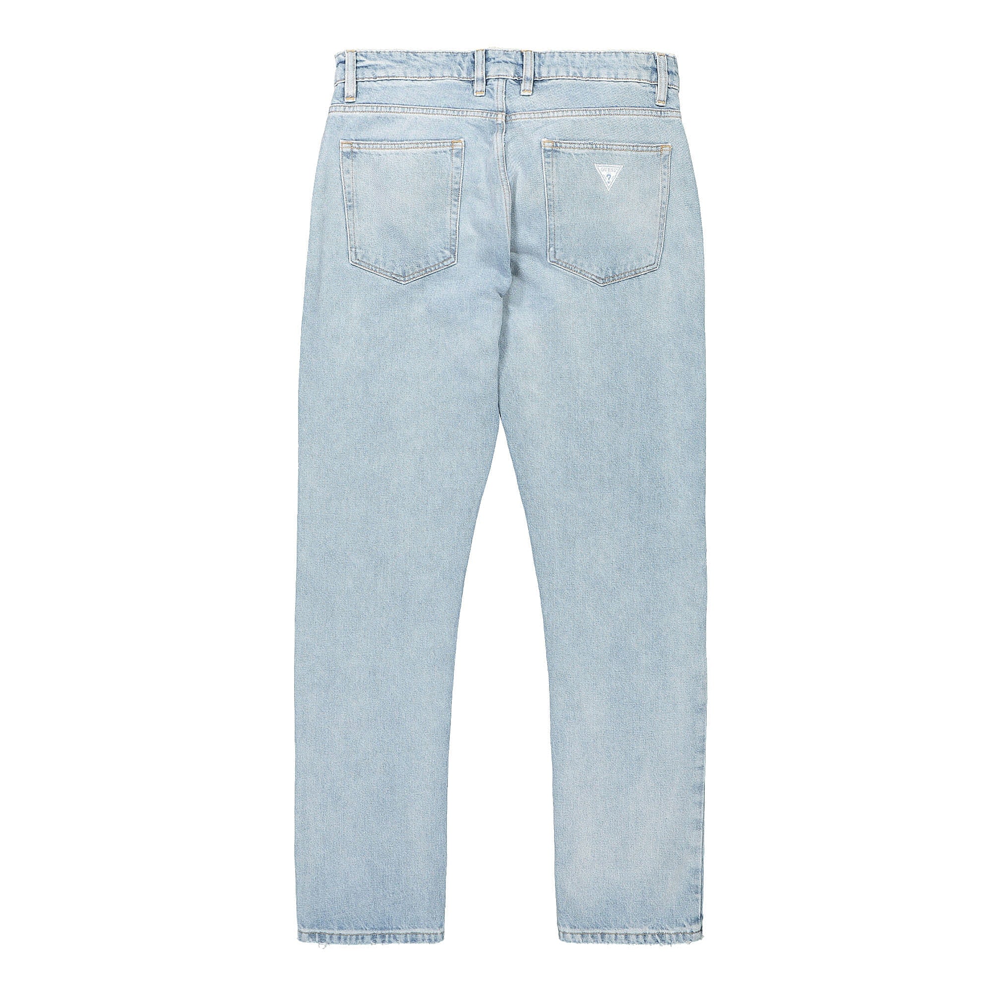 GUESS U.S.A. Straight Indigo Pant Light Blue Jeans Material | Overkill