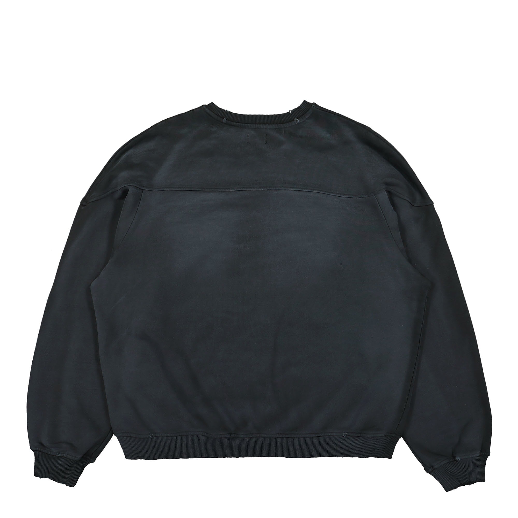 GUESS U.S.A. Classic Logo Crewneck Jet Black Sweatshirts Material | Overkill