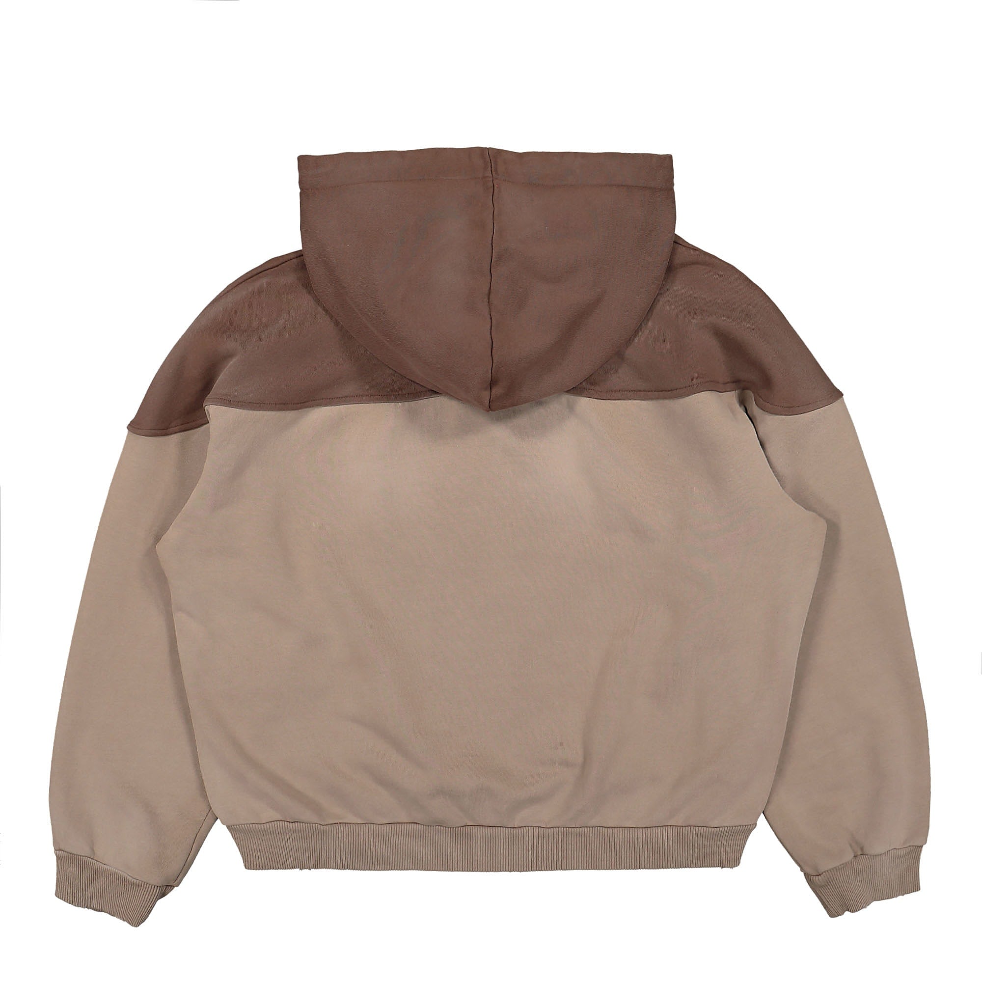 GUESS U.S.A. Two Tone Hoodie Roasted Almond Hoodies Material | Overkill