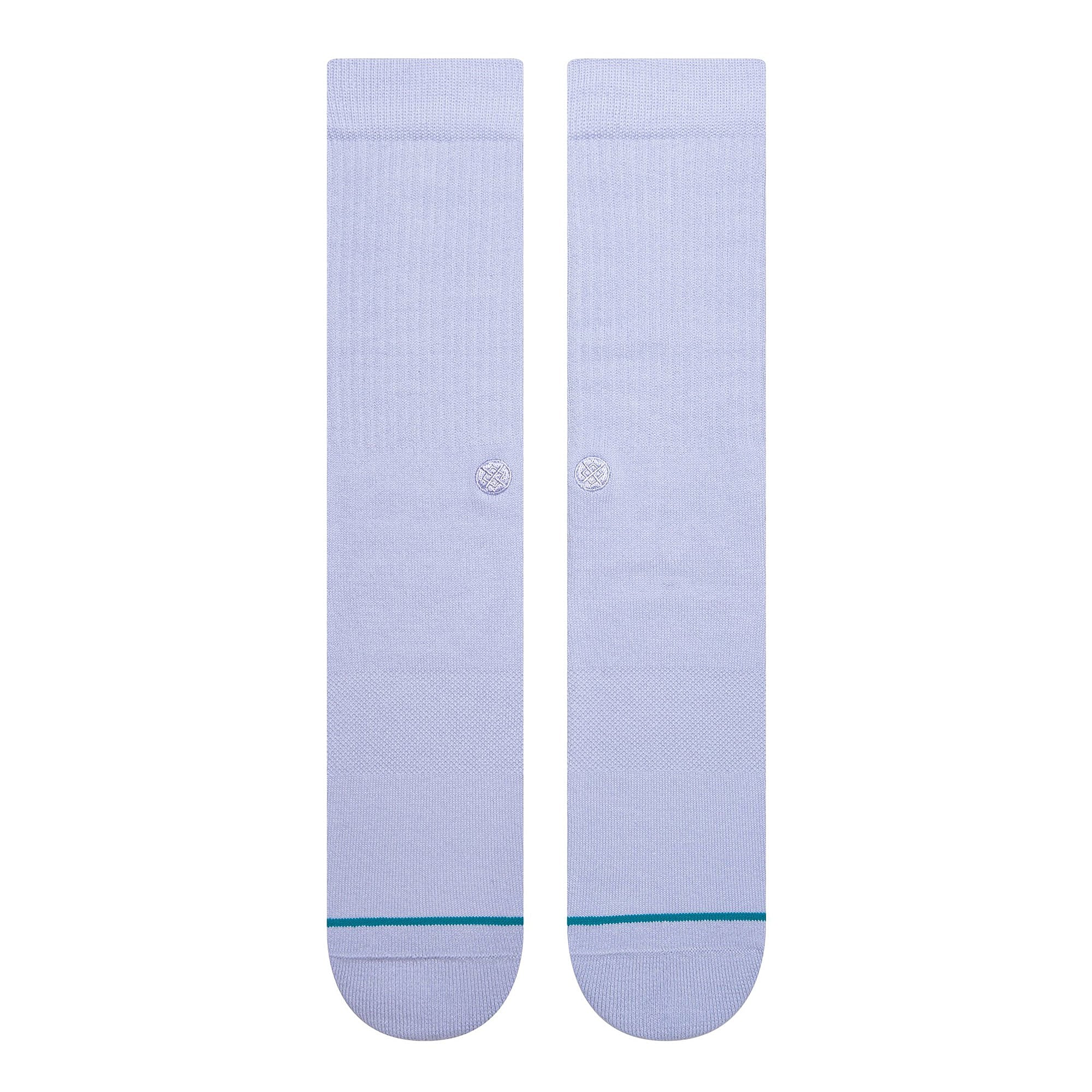 Stance Icon Socks Lilac Ice Socks Close-up | Overkill