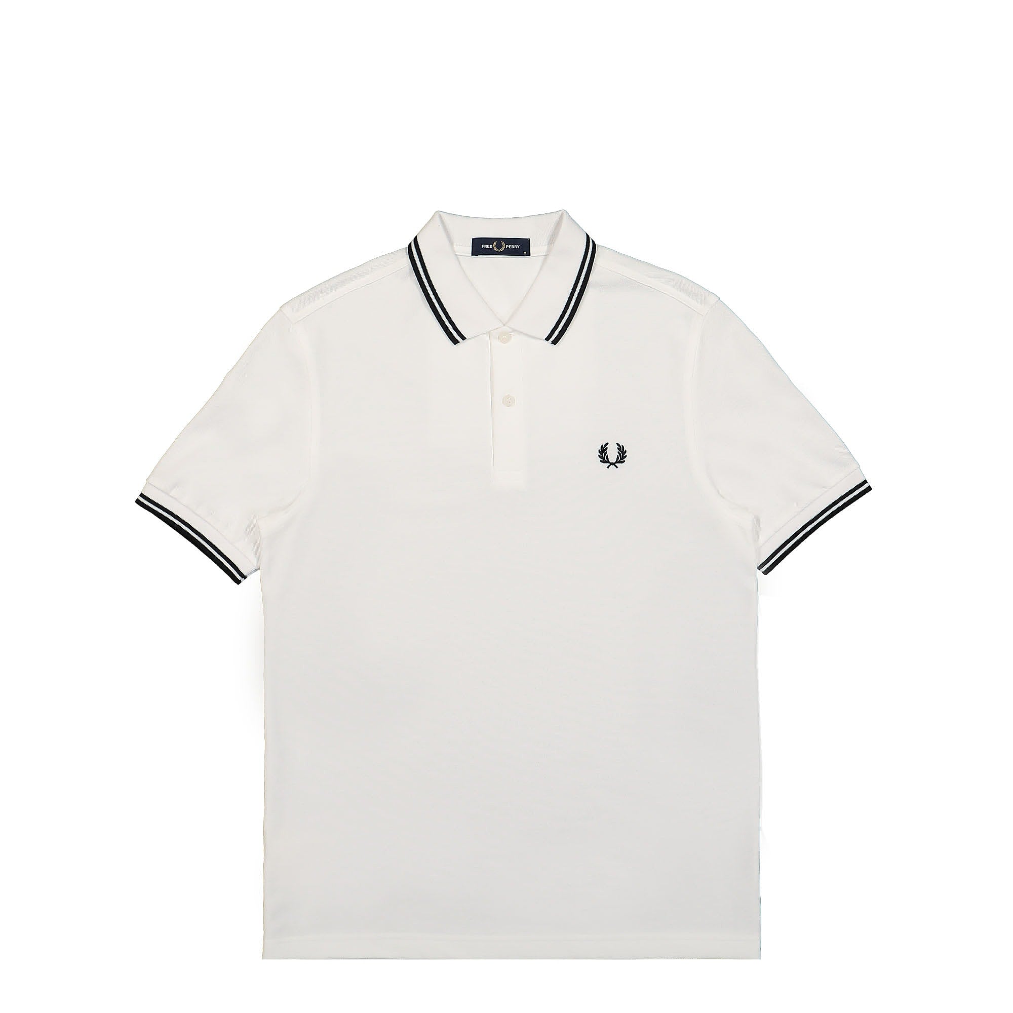Fred Perry Twin Tipped Fred Perry Shirt White Shirts M3600 200 | Overkill