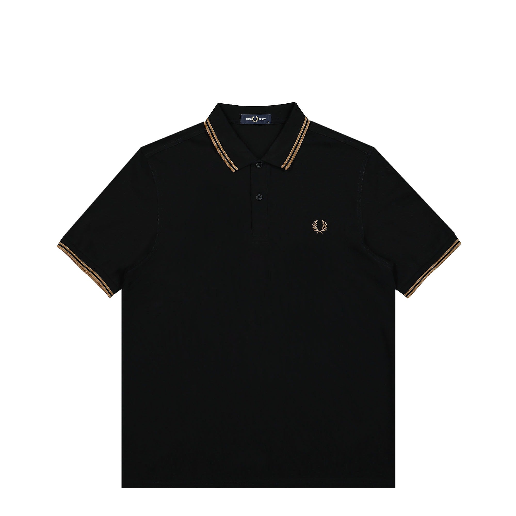Fred Perry Twin Tipped Fred Perry Shirt Black / Shadedston Shirts M3600 Q27 | Overkill