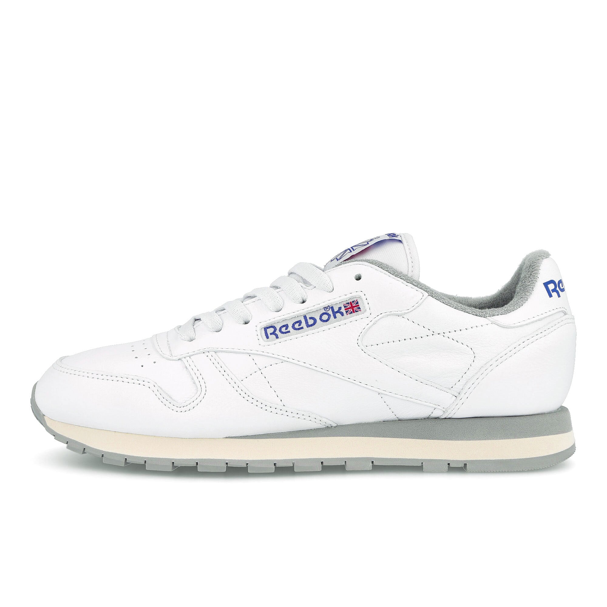 Reebok classic leather r12 White / Grey / Sand / Royal / Red Low Top Sneakers M42845 | Overkill